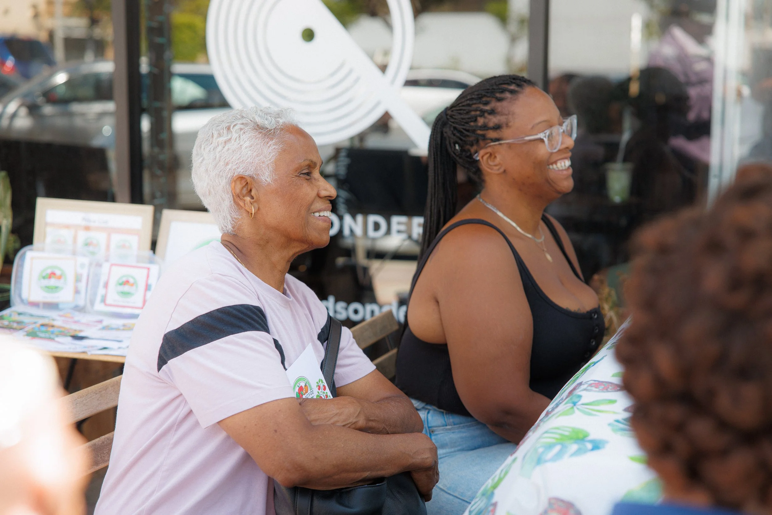 "The Seed", a workshop dedicated to showing people how they can start gardens with limited space. Showcasing that growth happens even in the most humble beginnings. Grow that tomato plant.
