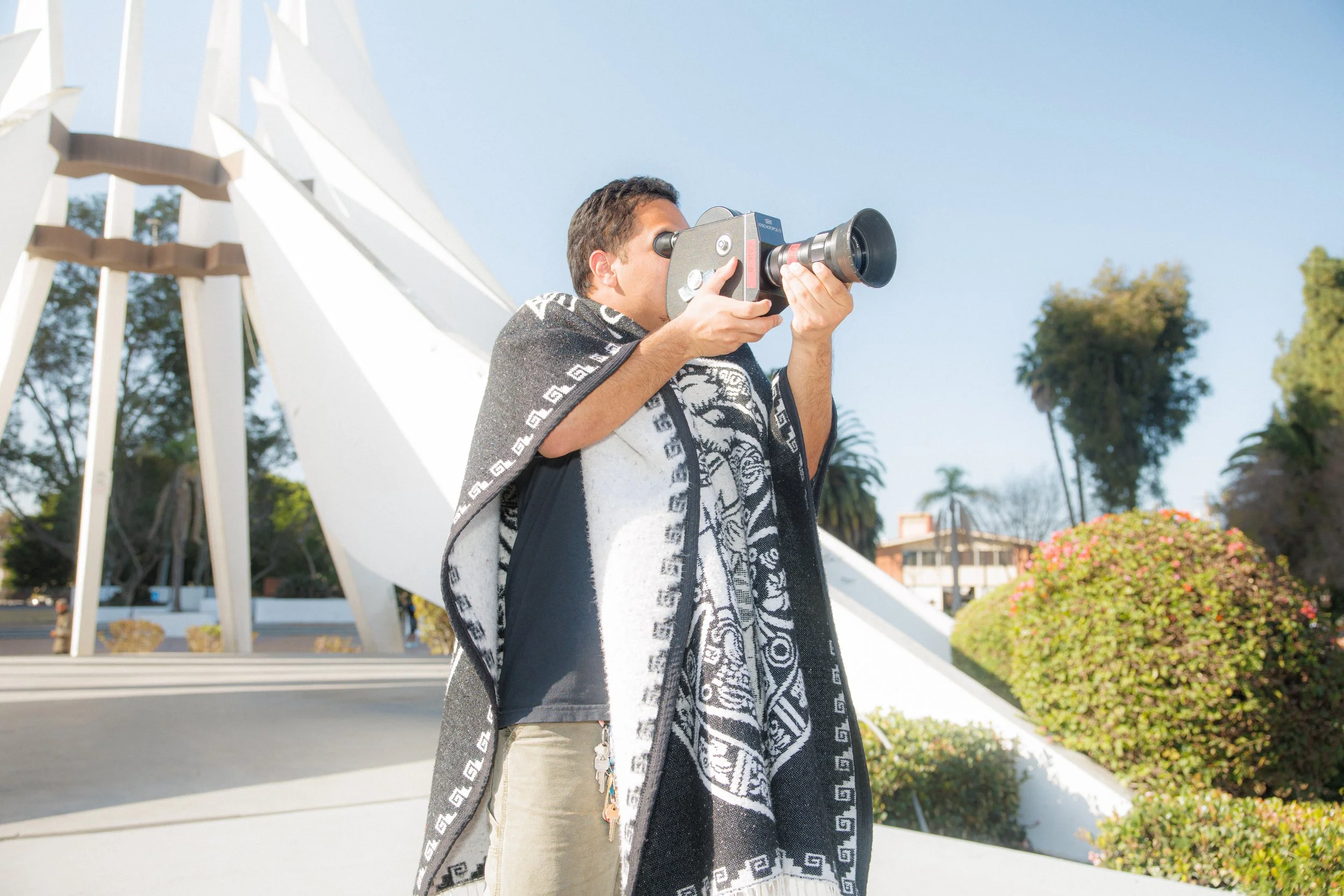 The people of Compton were outside, proud of their city and their origins. They refuse to take the threat of ice lying down.