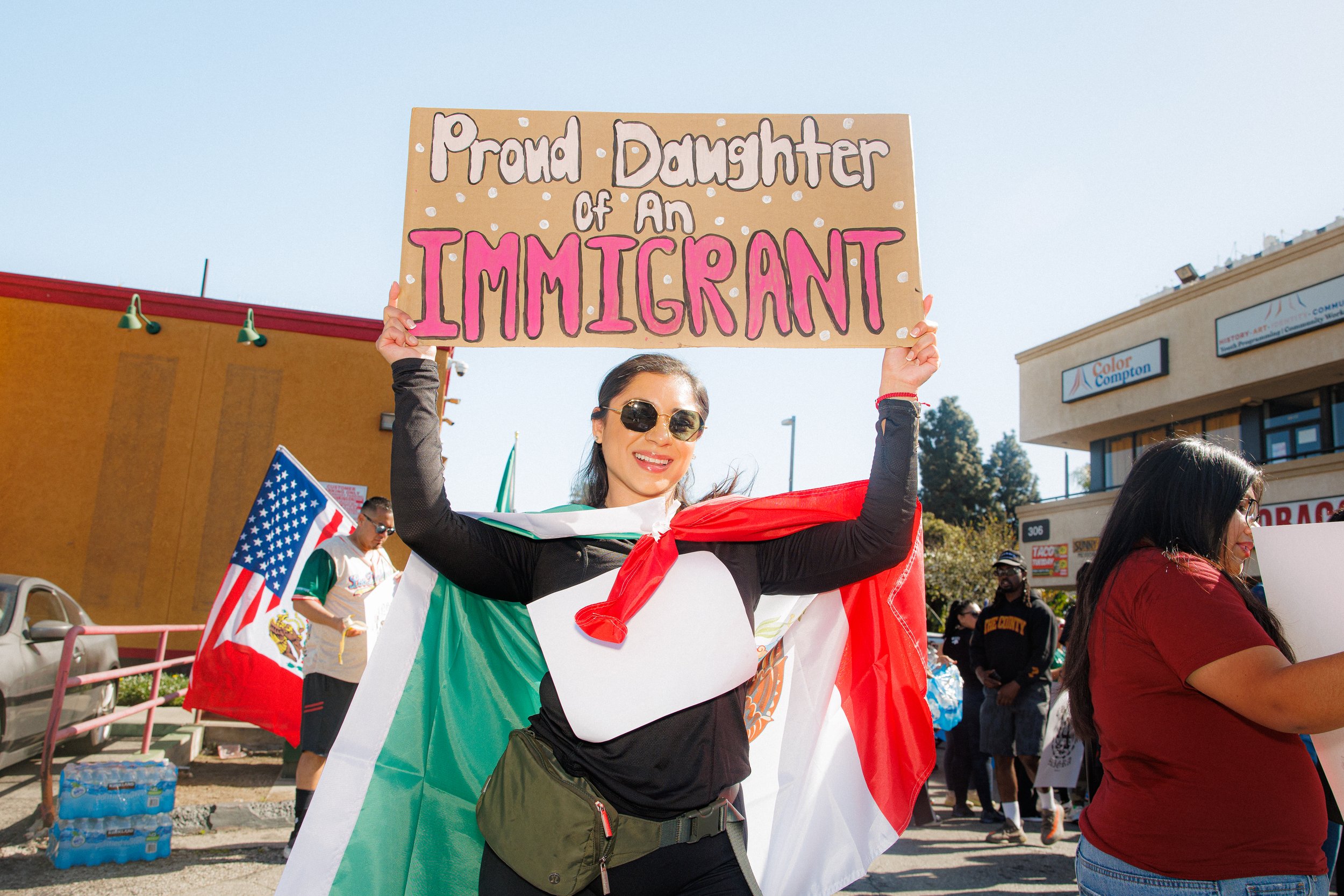 And what kind of protest would it be without a bit of celebration of what makes us phenomenal, the diversity of our friends, family, and neighbors.