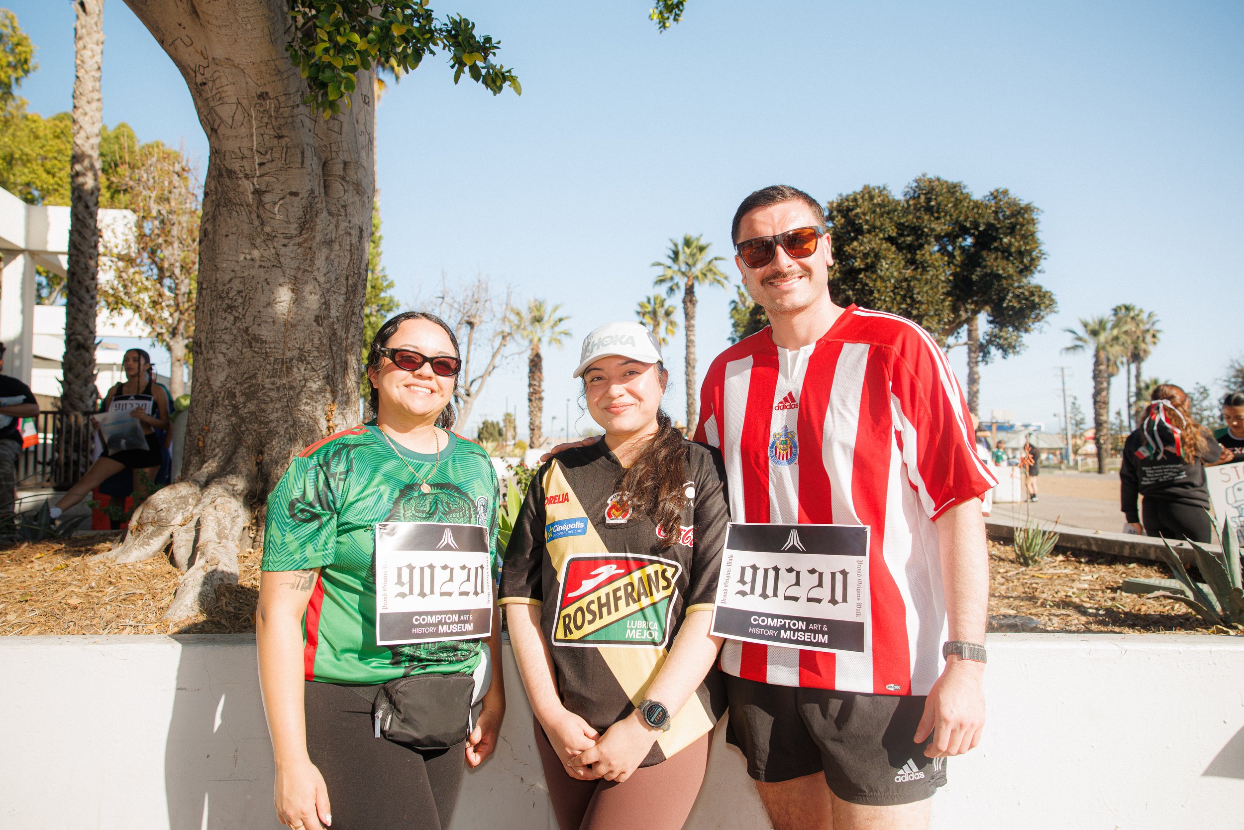The people of Compton were outside, proud of their city and their origins. They refuse to take the threat of ice lying down.