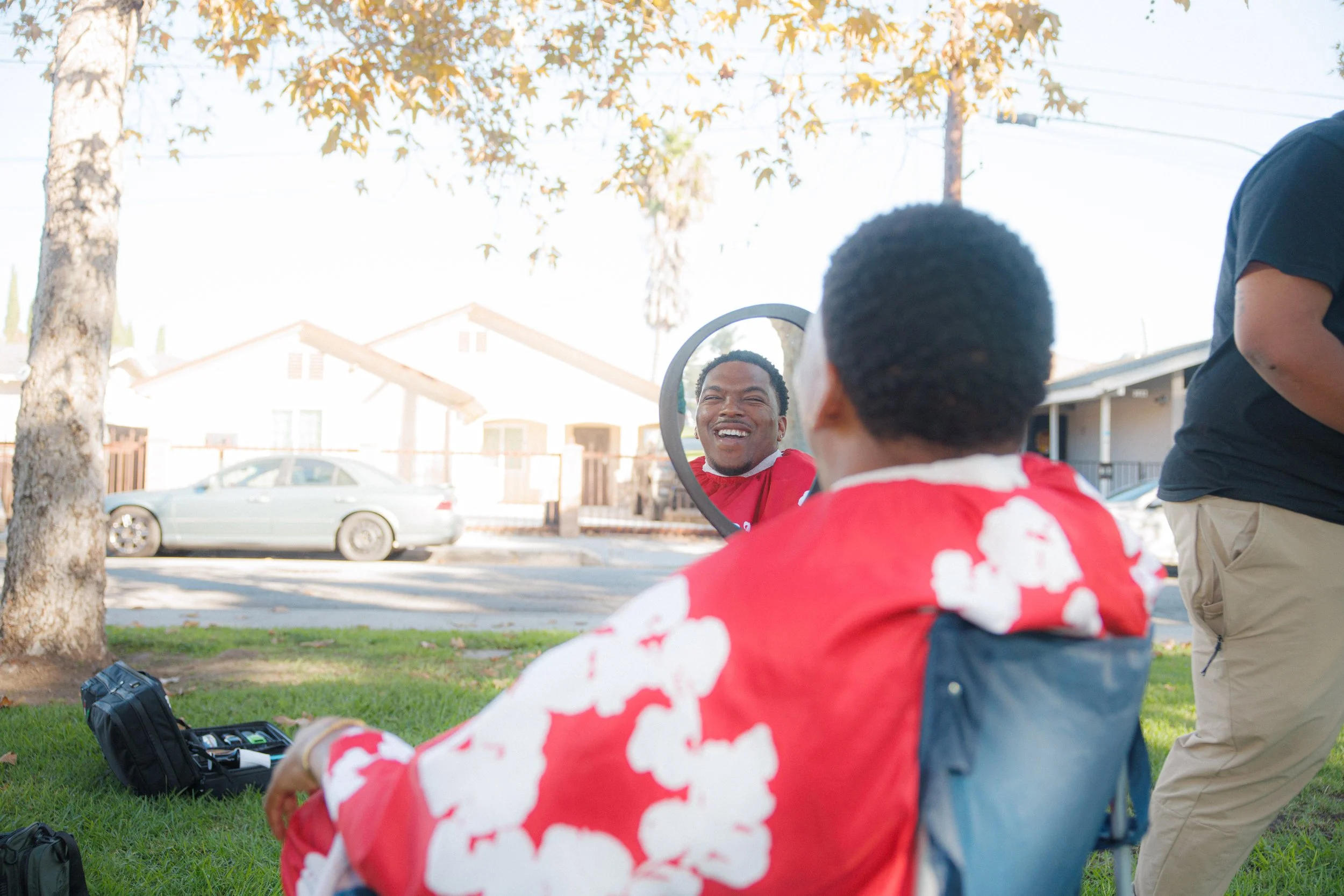 LJ and Jaylan. The Power of a Barber.