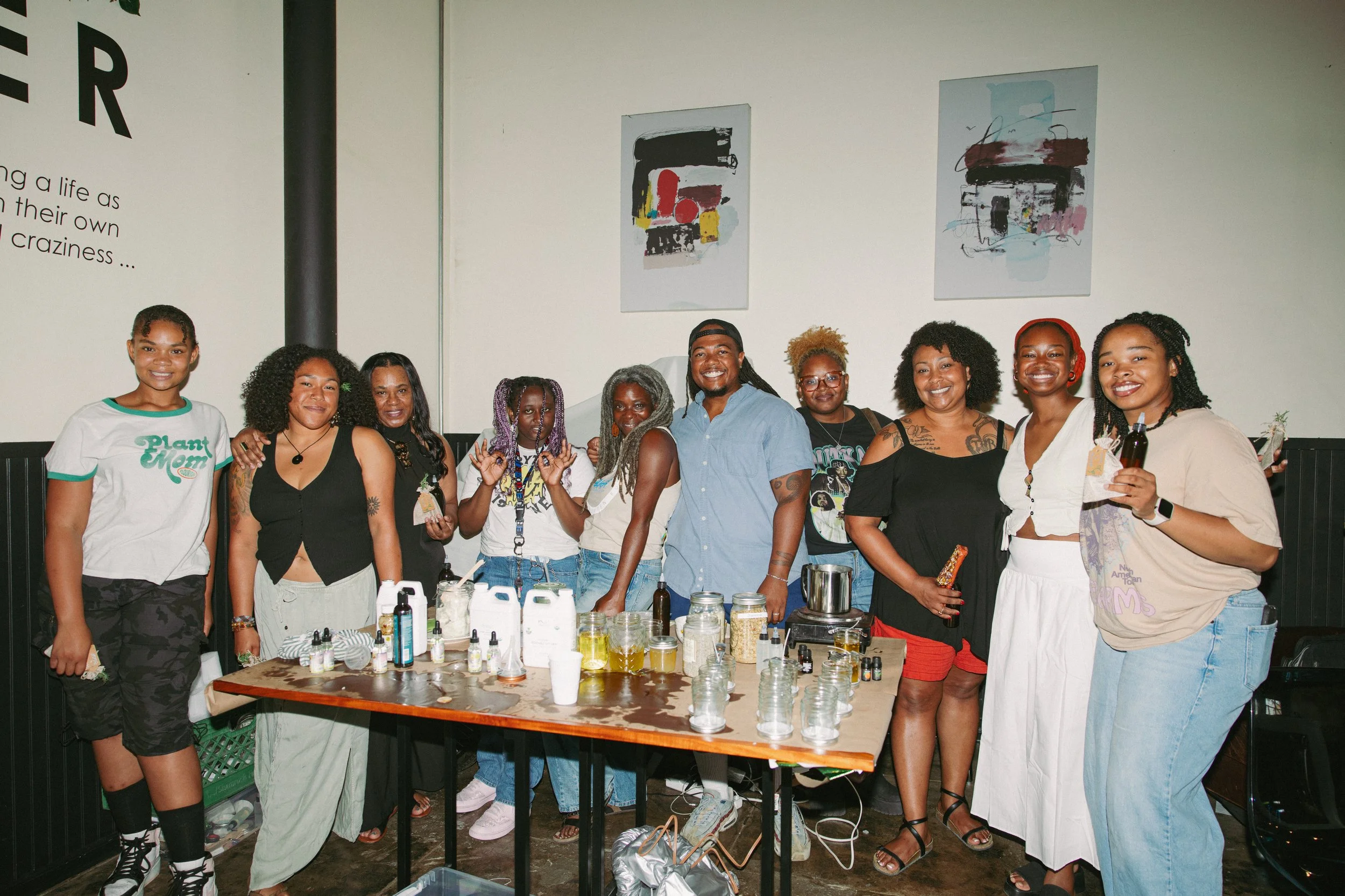 "The Root", in the words of Herb N Sound, "a dynamic workshop on holistic Black hair care". I made the best smelling hair oil. I was hurt when it ran out but at least I know to make more and in this space education matters the most. 