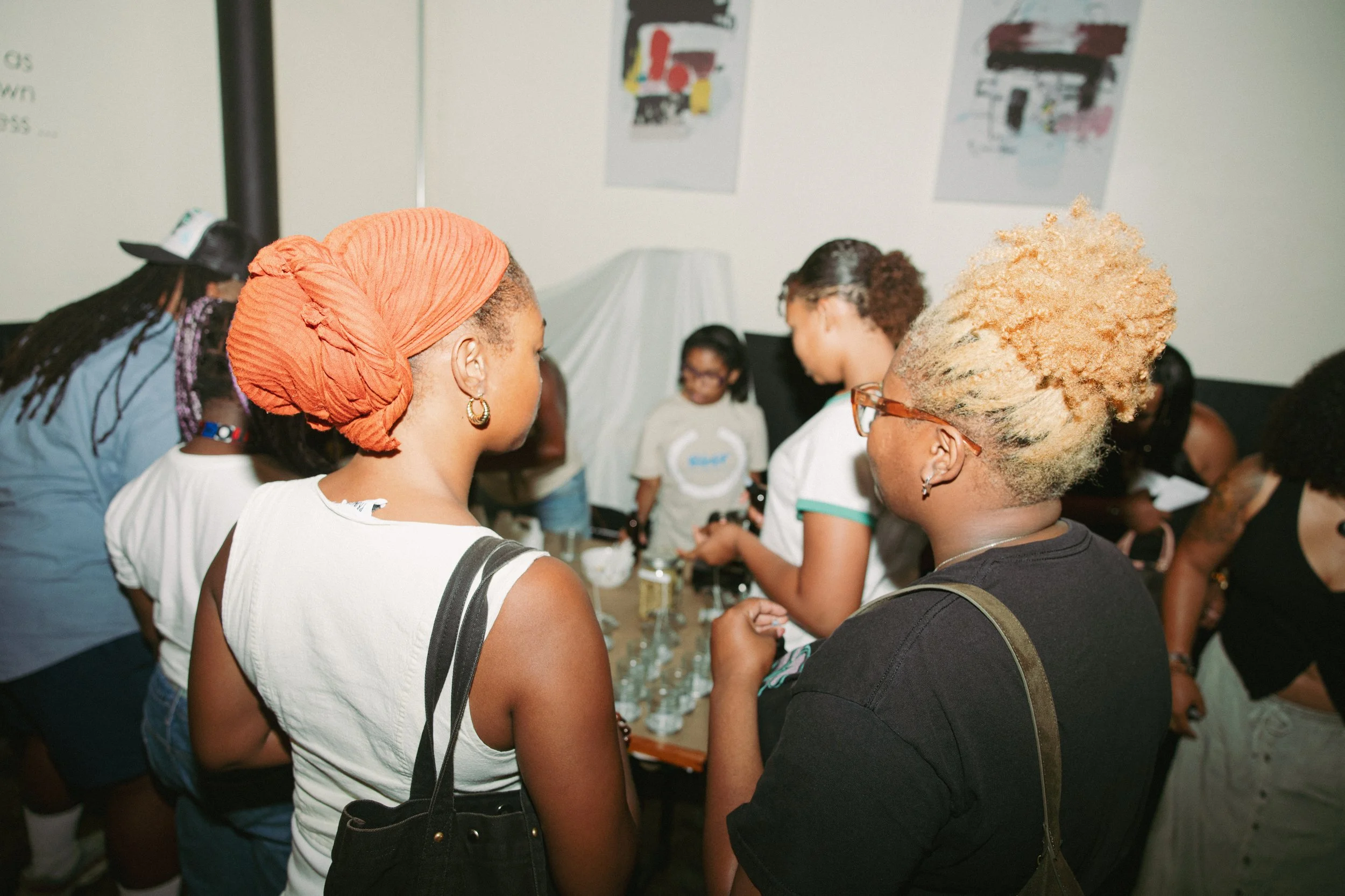 "The Root", in the words of Herb N Sound, "a dynamic workshop on holistic Black hair care". I made the best smelling hair oil. I was hurt when it ran out but at least I know to make more and in this space education matters the most. 