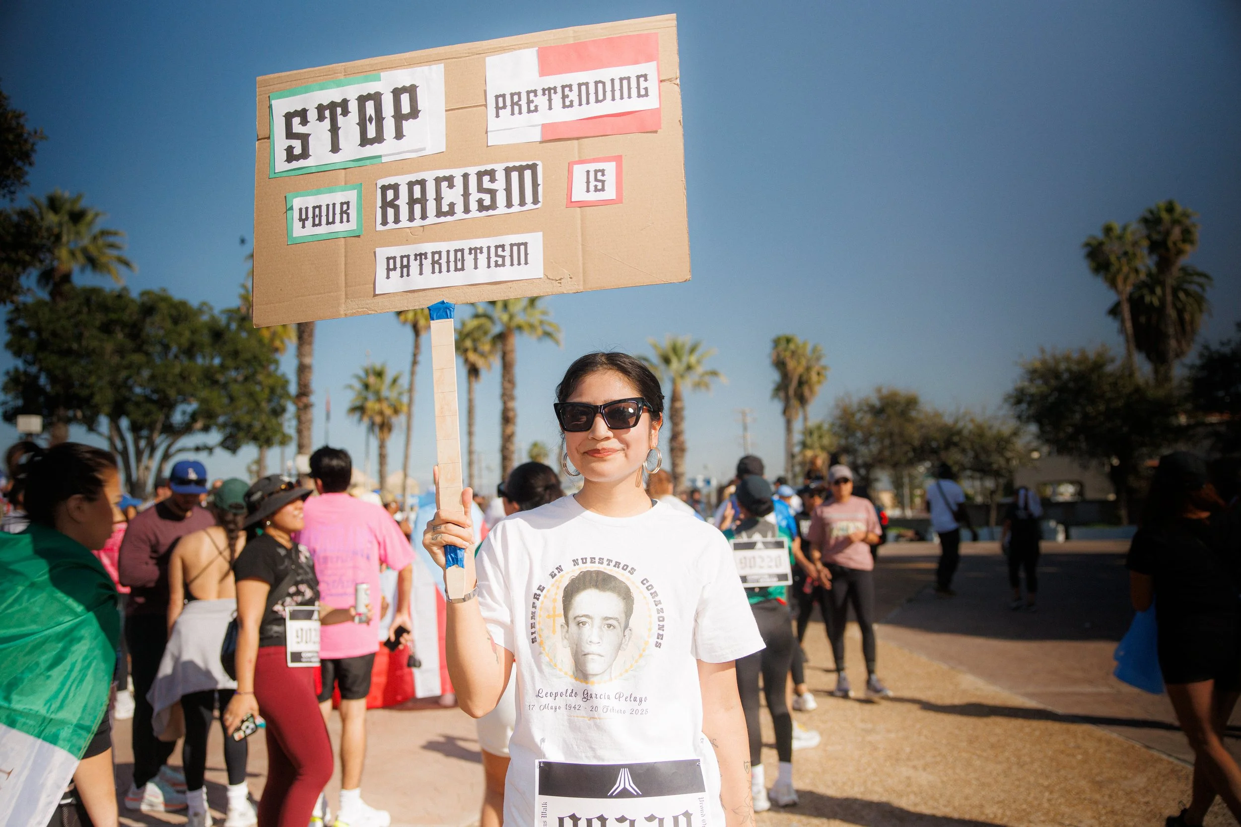 The people of Compton were outside, proud of their city and their origins. They refuse to take the threat of ice lying down.