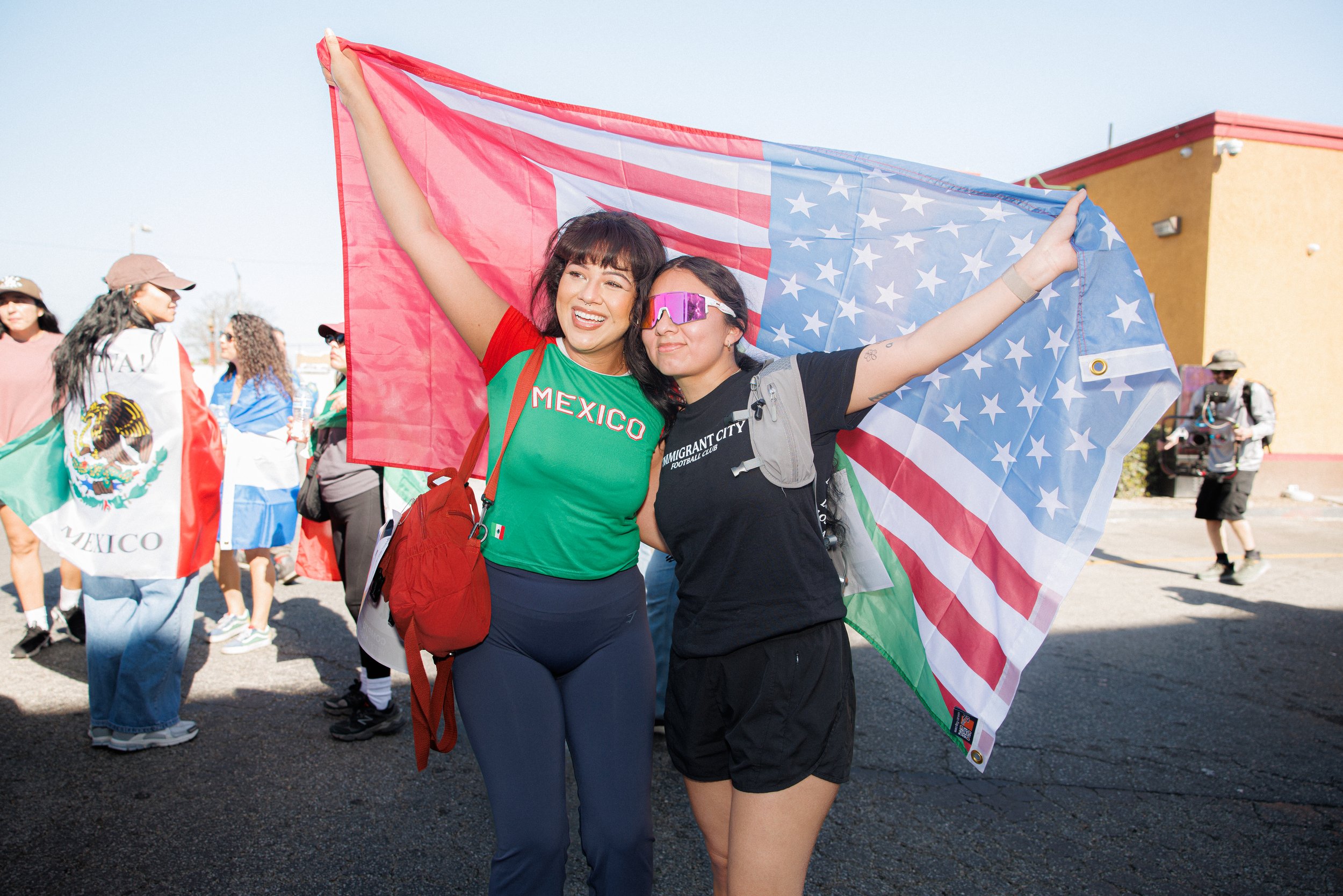 And what kind of protest would it be without a bit of celebration of what makes us phenomenal, the diversity of our friends, family, and neighbors.