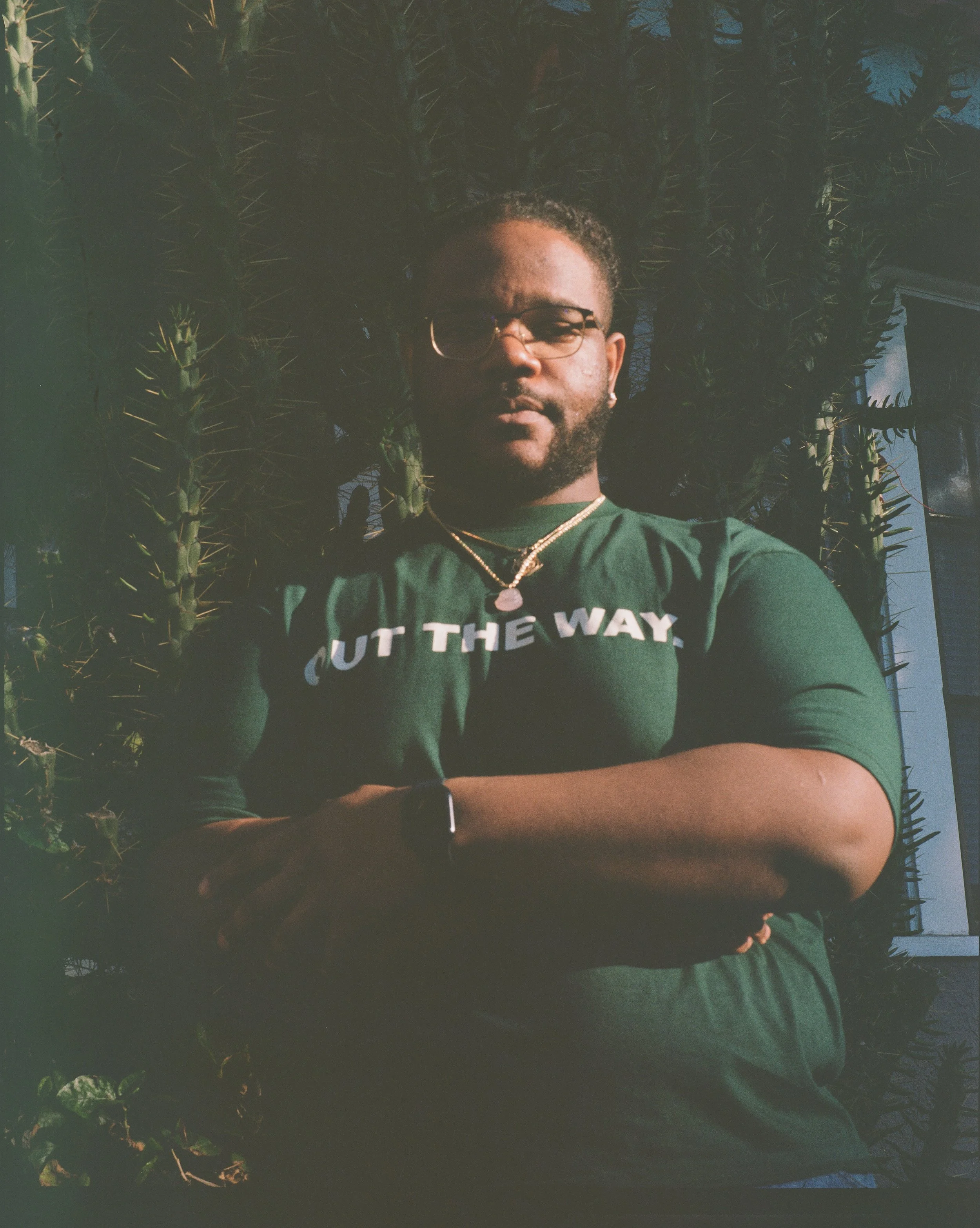 Finally got a portrait from my Mamiya, courtesy of Itzel. She was a natural. 