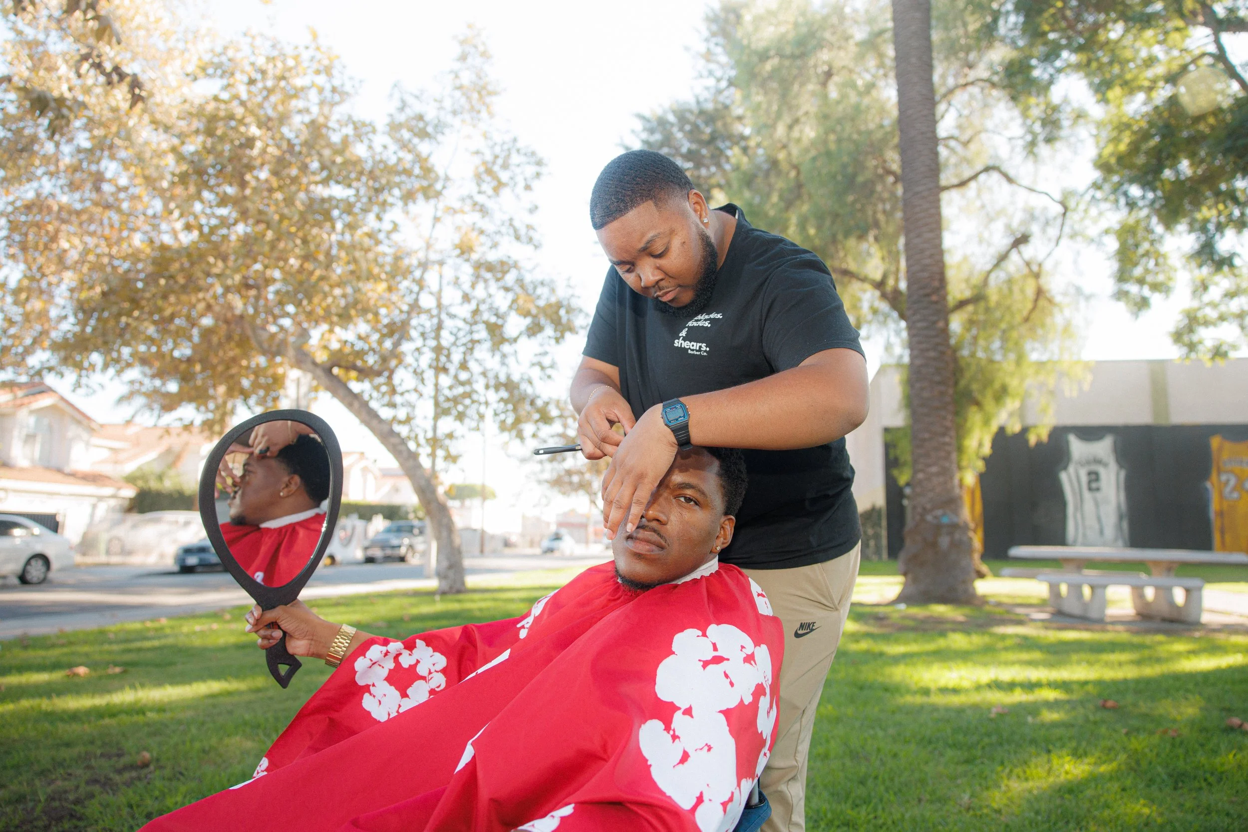 LJ and Jaylan. The Power of a Barber.