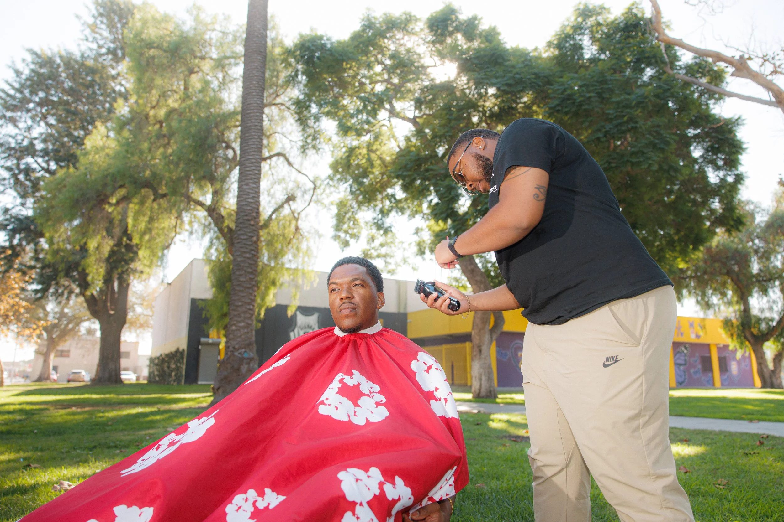LJ and Jaylan. The Power of a Barber.