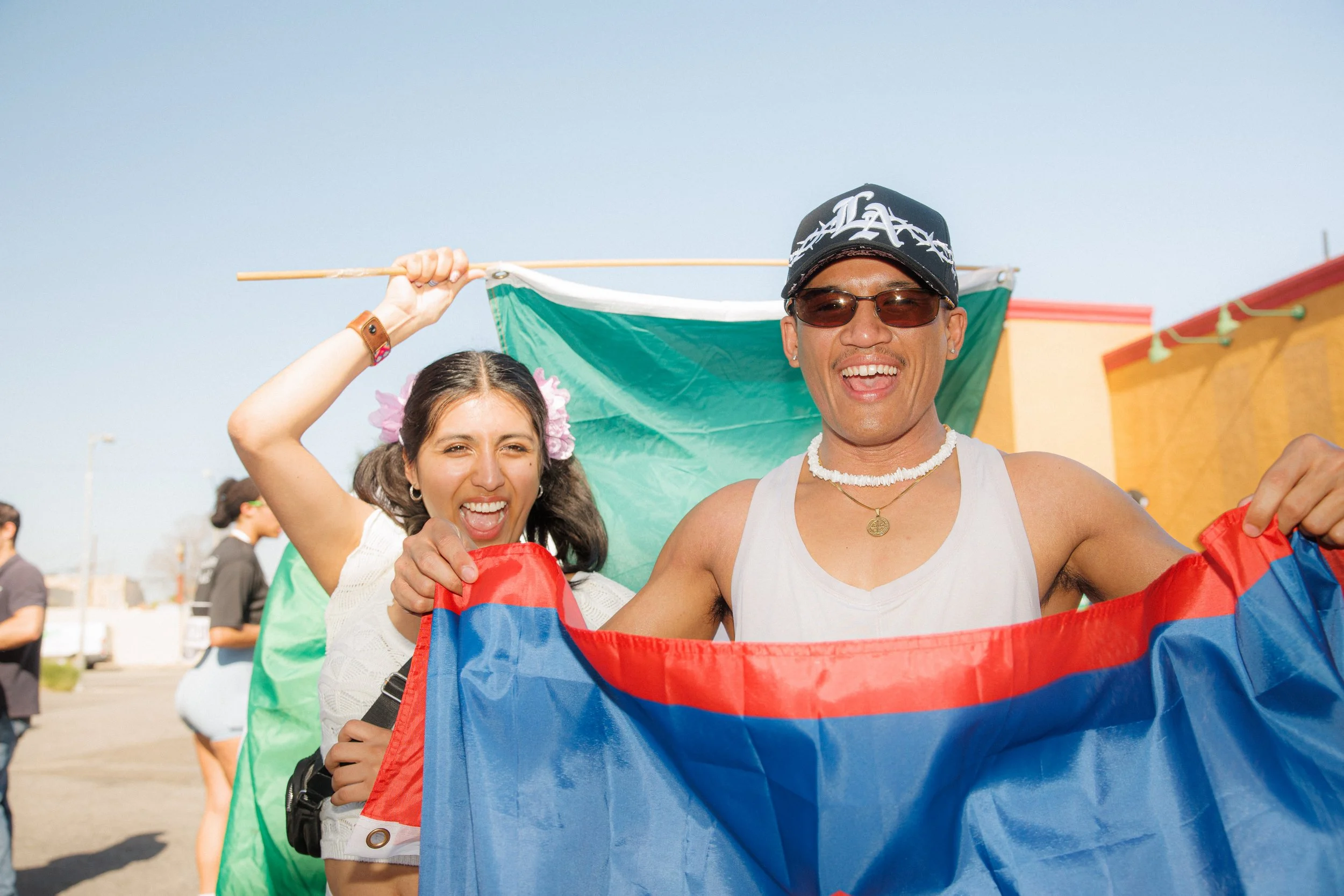 And what kind of protest would it be without a bit of celebration of what makes us phenomenal, the diversity of our friends, family, and neighbors.