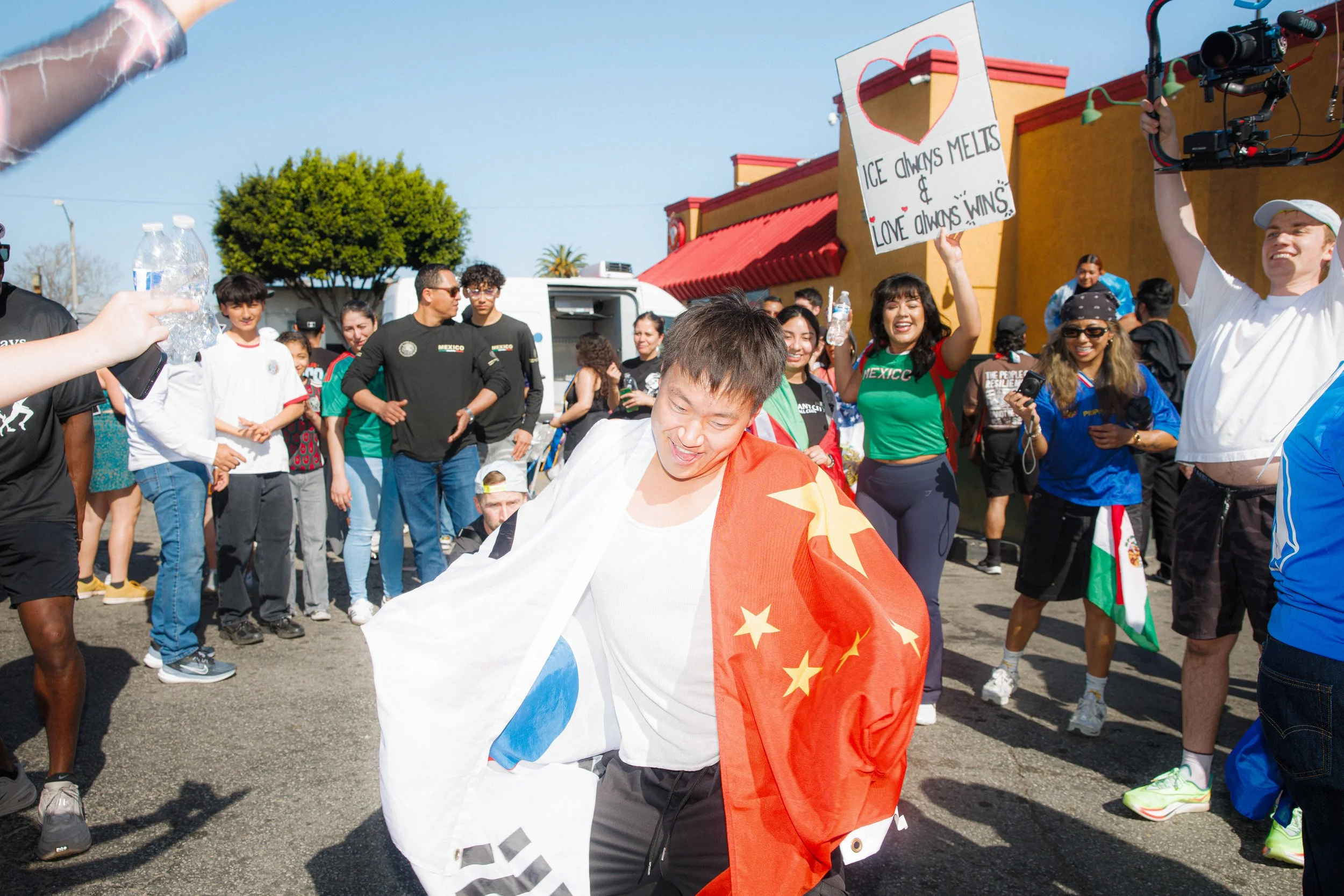 And what kind of protest would it be without a bit of celebration of what makes us phenomenal, the diversity of our friends, family, and neighbors.