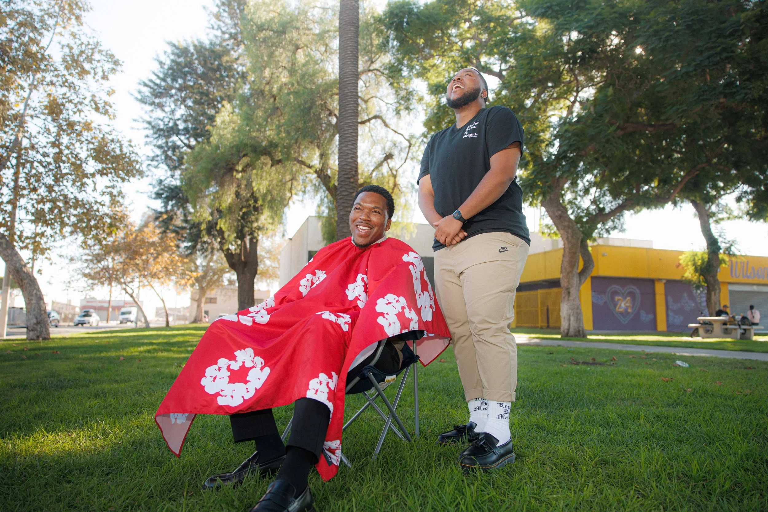 LJ and Jaylan. The Power of a Barber.