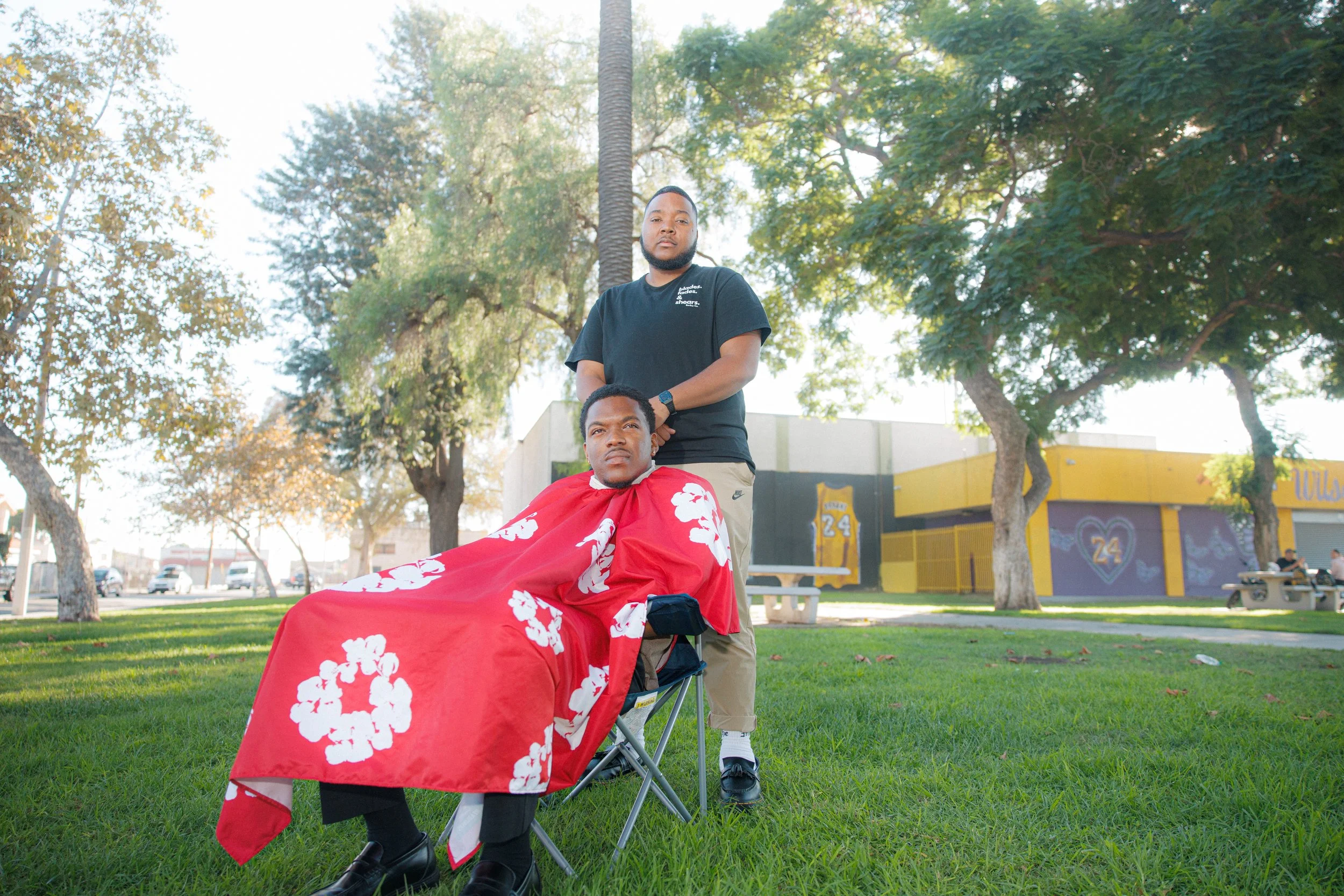 LJ and Jaylan. The Power of a Barber.