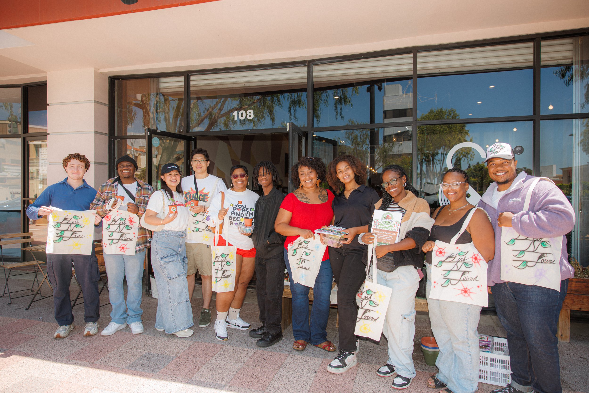 "The Seed", a workshop dedicated to showing people how they can start gardens with limited space. Showcasing that growth happens even in the most humble beginnings. Grow that tomato plant.