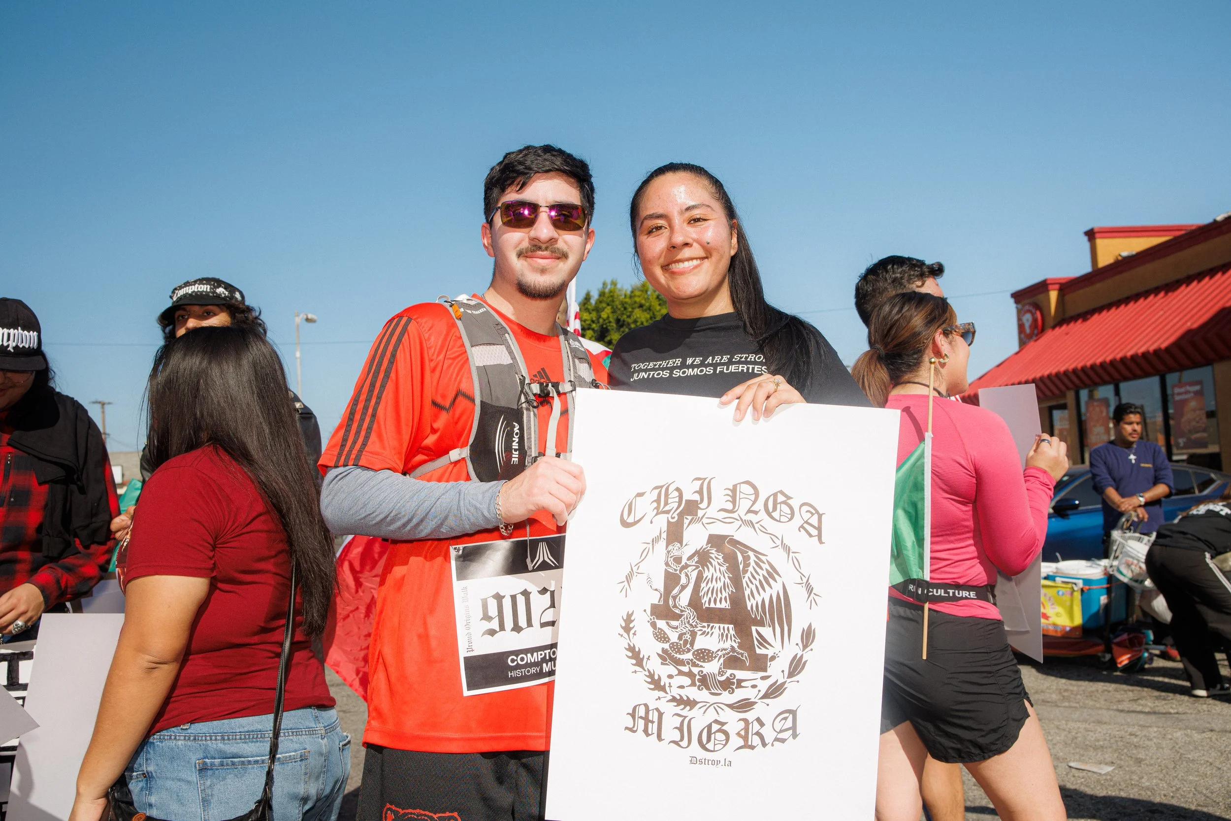 And what kind of protest would it be without a bit of celebration of what makes us phenomenal, the diversity of our friends, family, and neighbors.