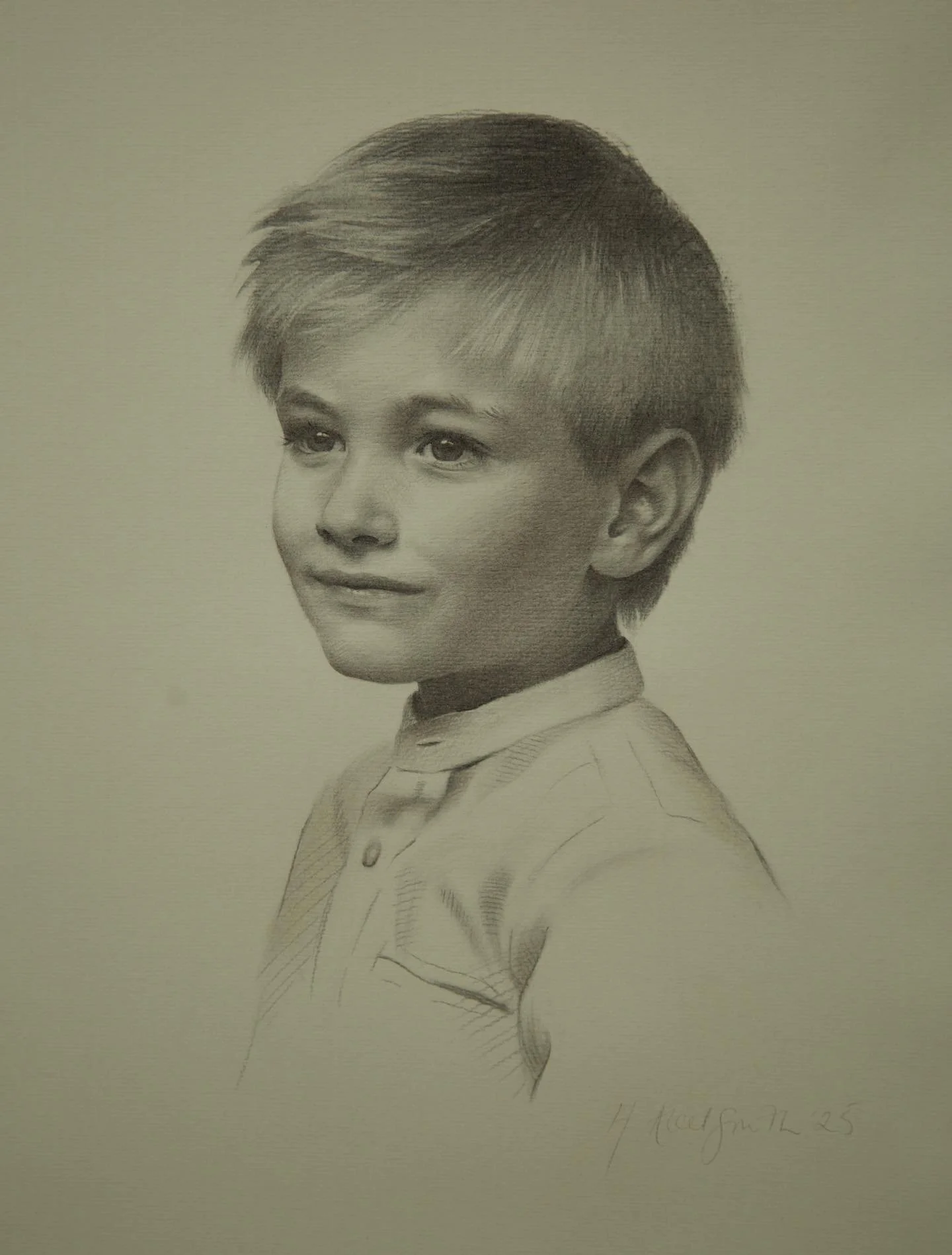 Adorable Billy, using @nitramcharcoal