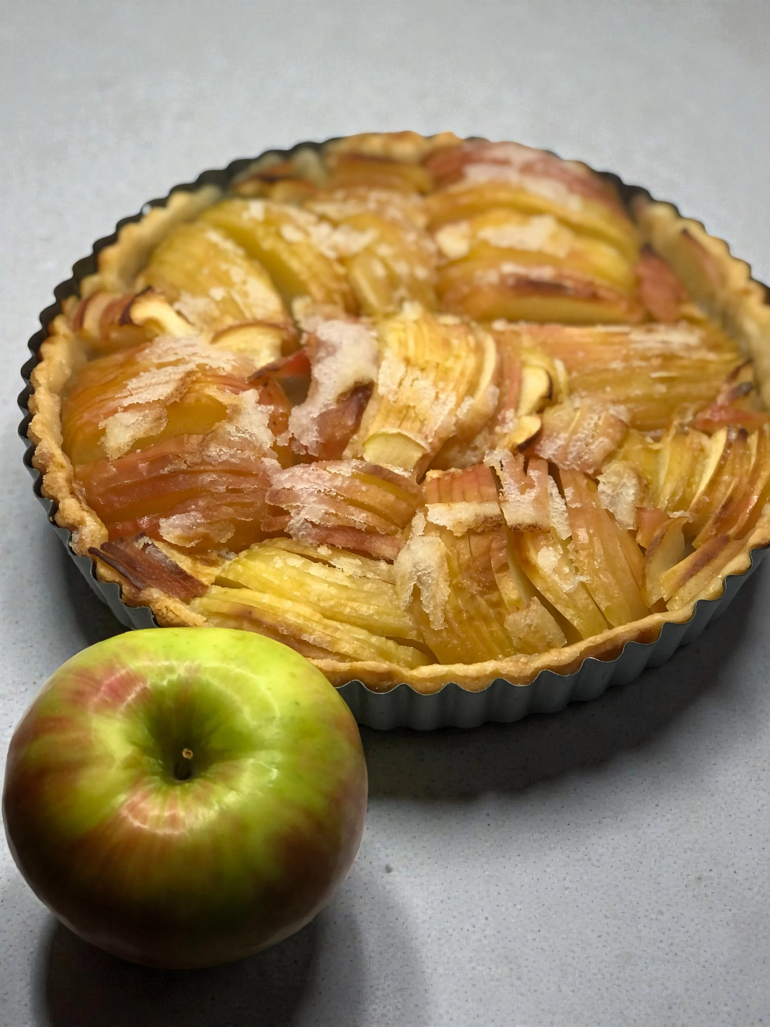 CARAMEL APPLE TART (Gluten free Option)