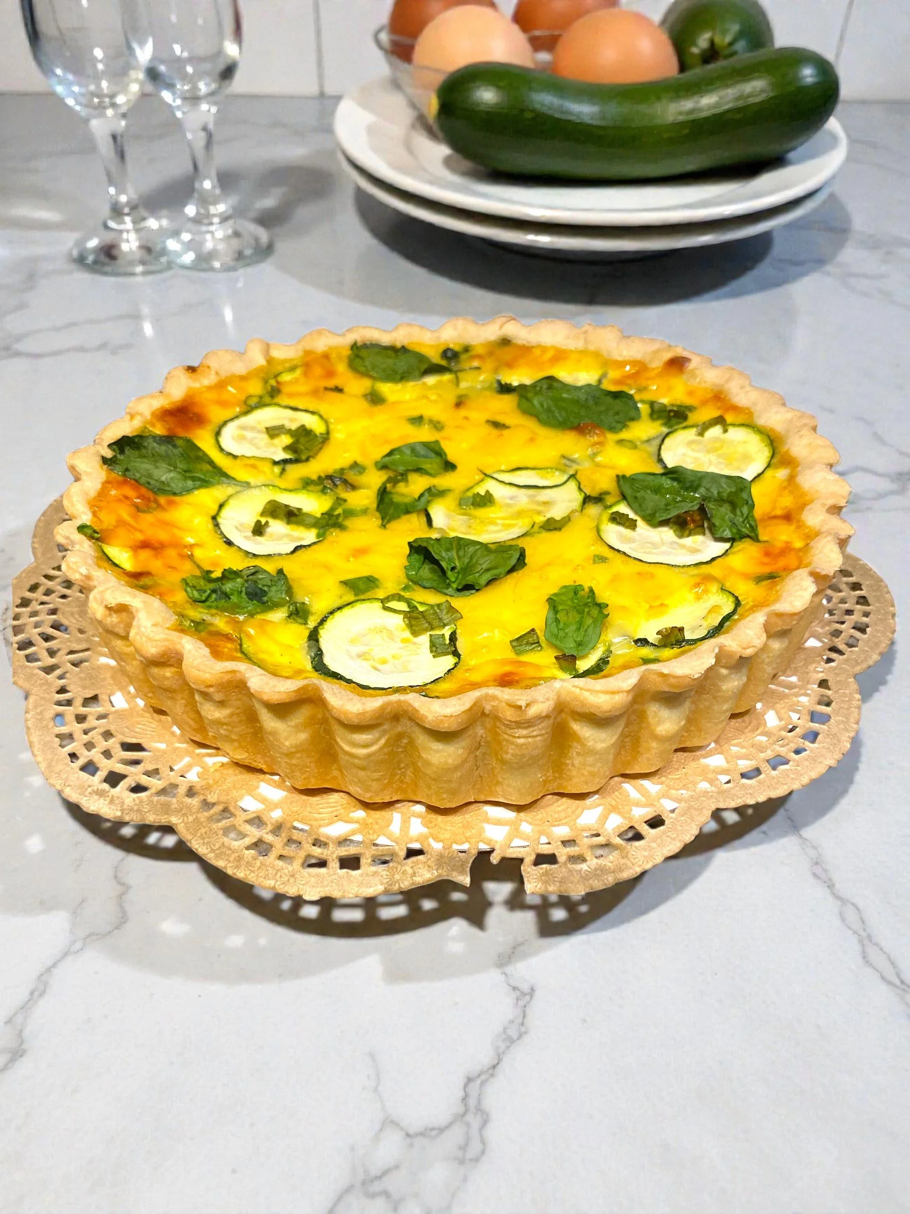 VEGGIE QUICHE