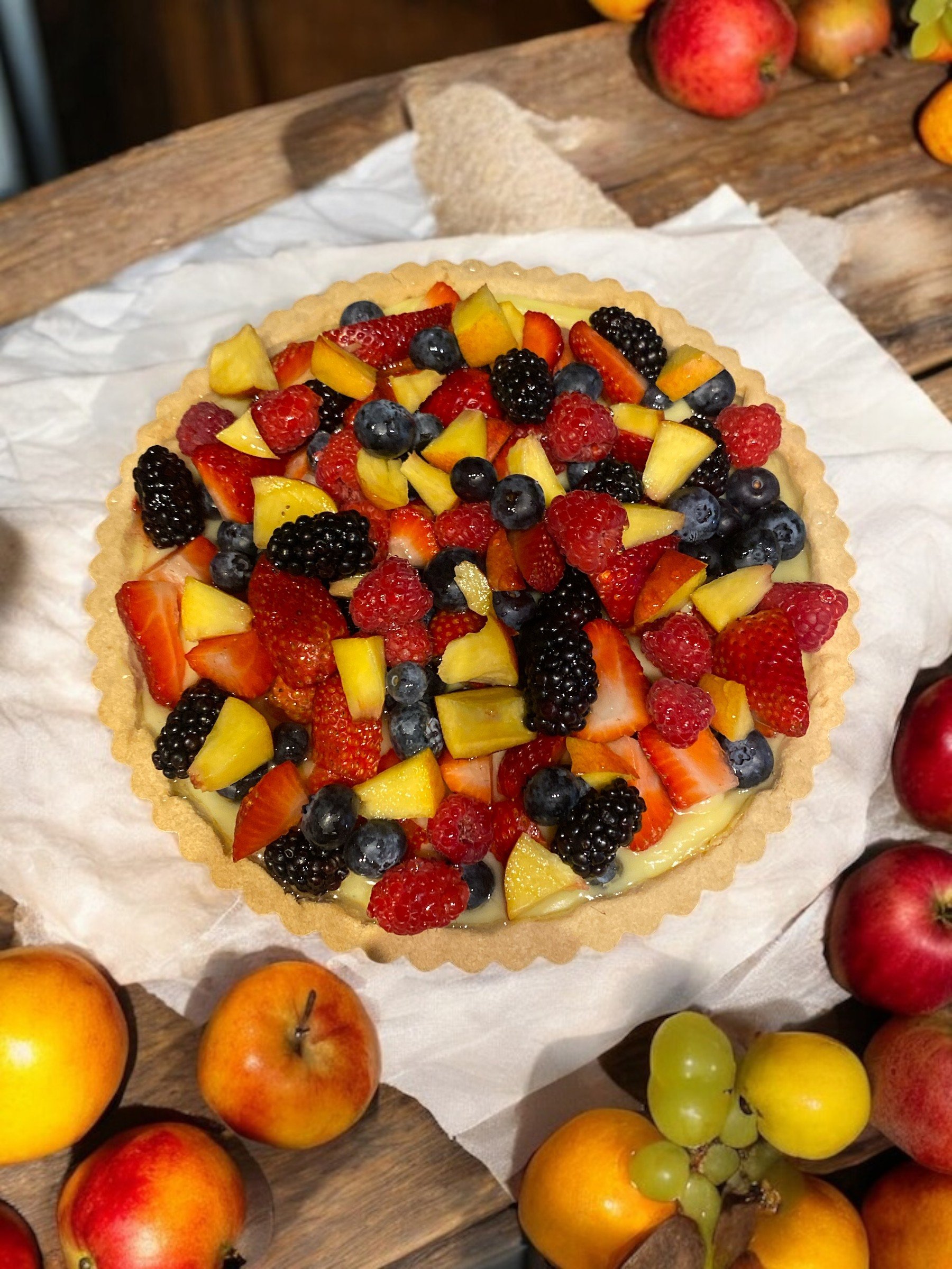 FRUIT TART (GLUTEN-FREE )