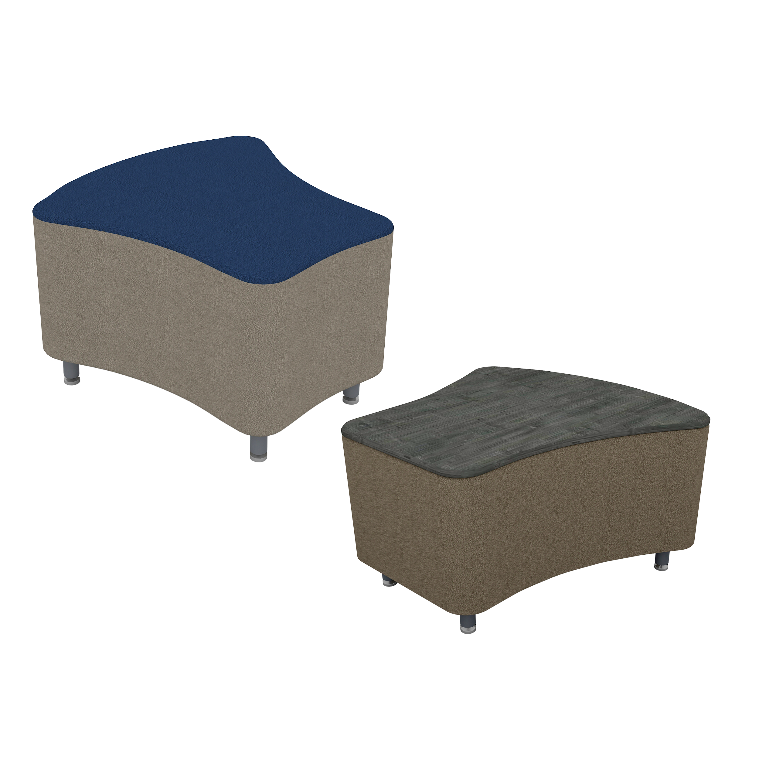 112X and 112XSPTOP Vertebrae Ottoman