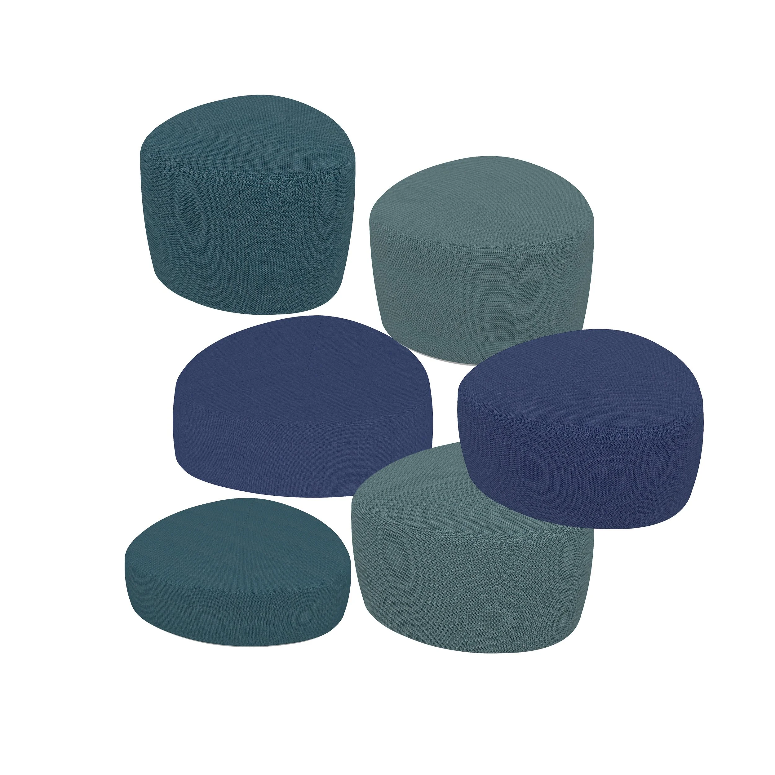 FM561X, FM562X, FM563X, FM564X, FM565X and FM566X Ottoman Cobblestone