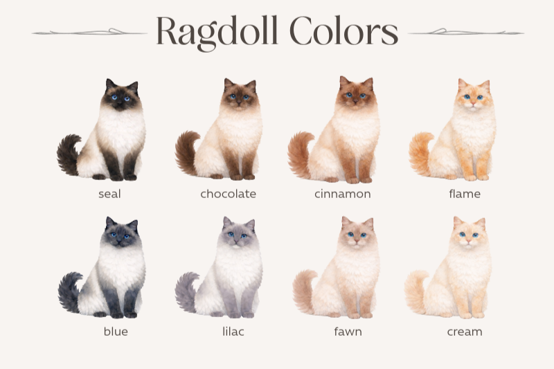 Understanding Ragdoll Cat Colors: A Guide to Patterns, Colors, and Genetics