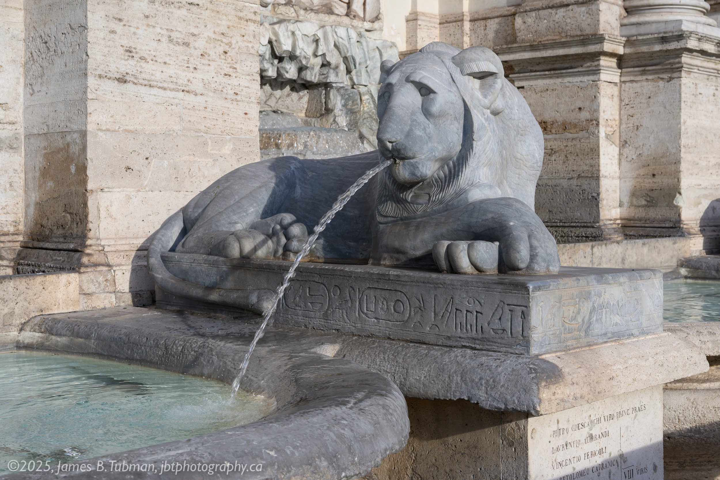 Fountain Near the Chiesa di Santa Maria della Vittoria, Rome