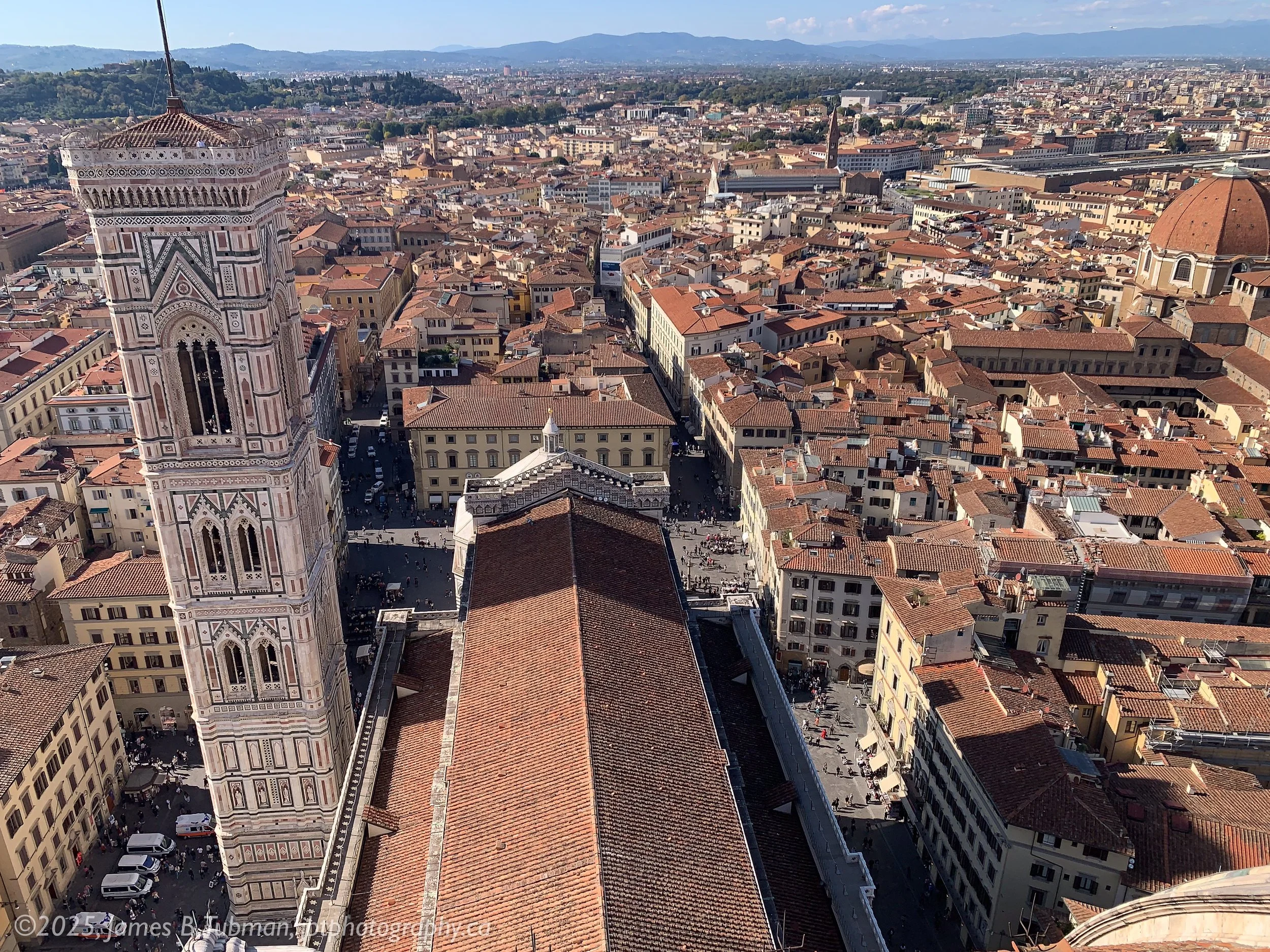 View from the Top of the Catterale di Santa Maria del Fiore
