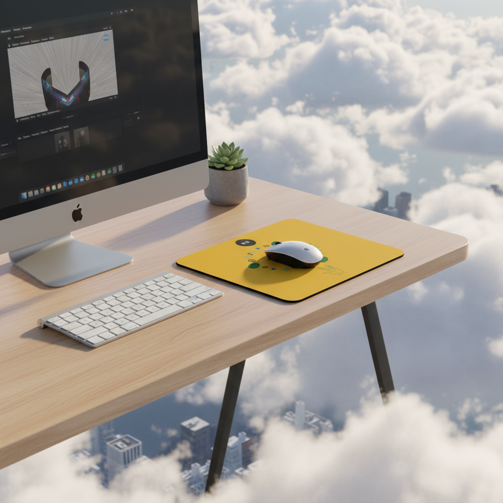 BVS ASTRONAUT THEMED DESK MOUSE PAD