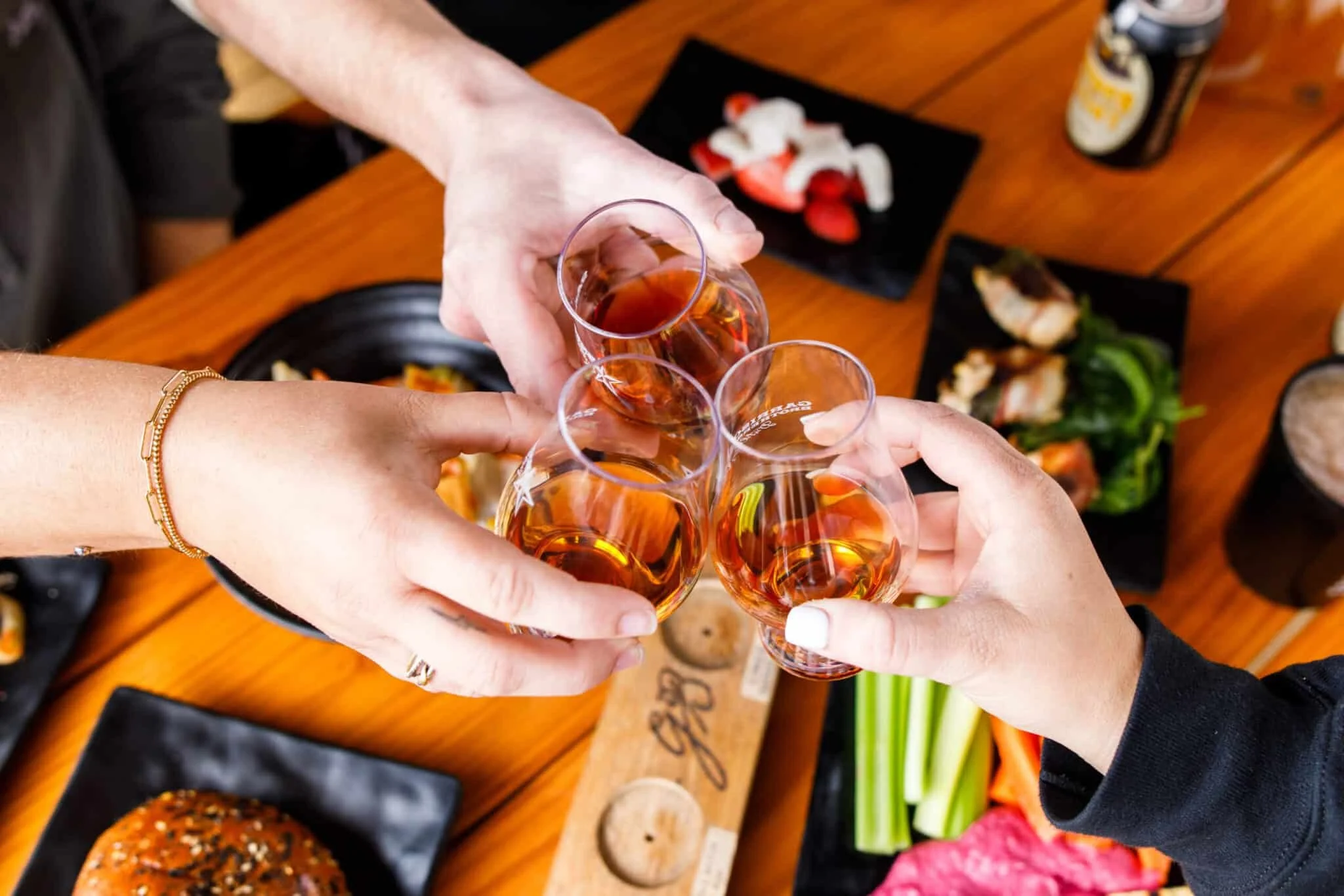 Garrison Brothers Distillery whiskey shack cheers.jpg