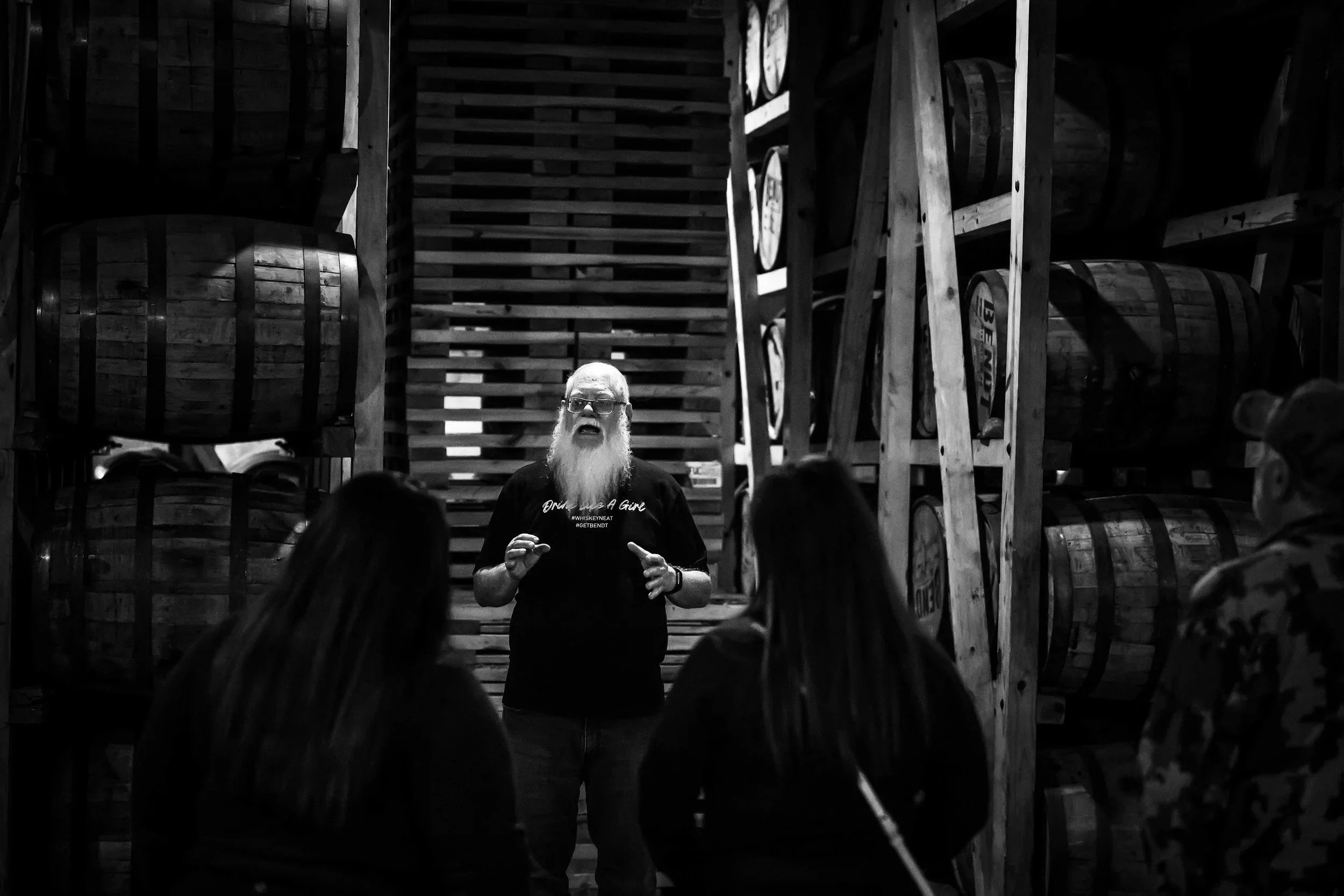 BENDT Distilling Co tour group barrels.jpg.jpg