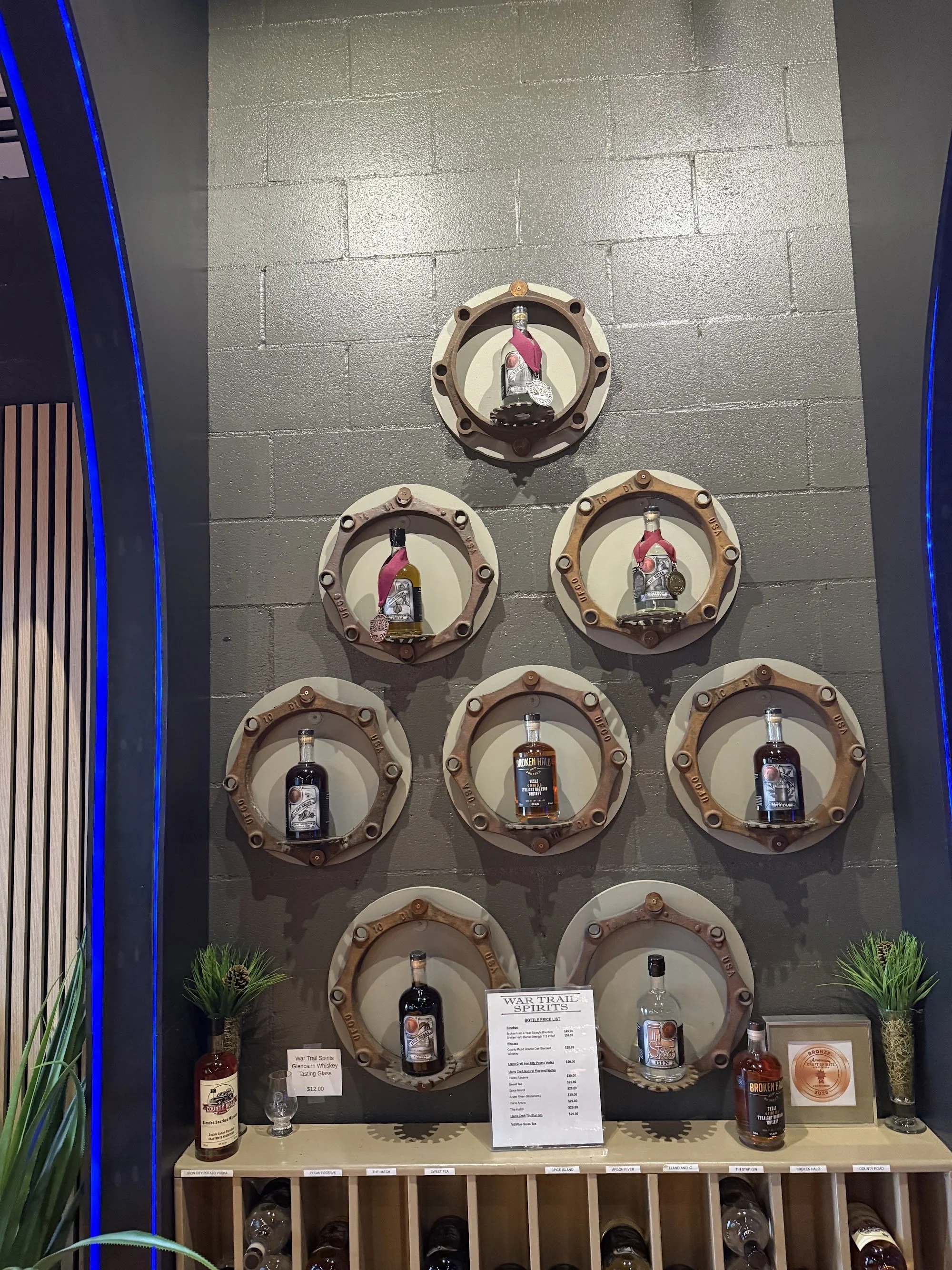 War Trail Spirits tasting room bottles.jpg