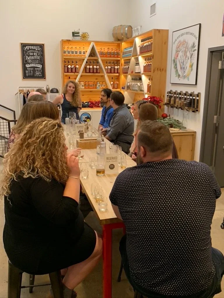 Still Austin Whiskey Co distillery tour group.jpg
