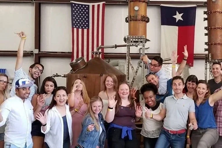 Spirit of Texas Distillery tours and tastings guests.jpg