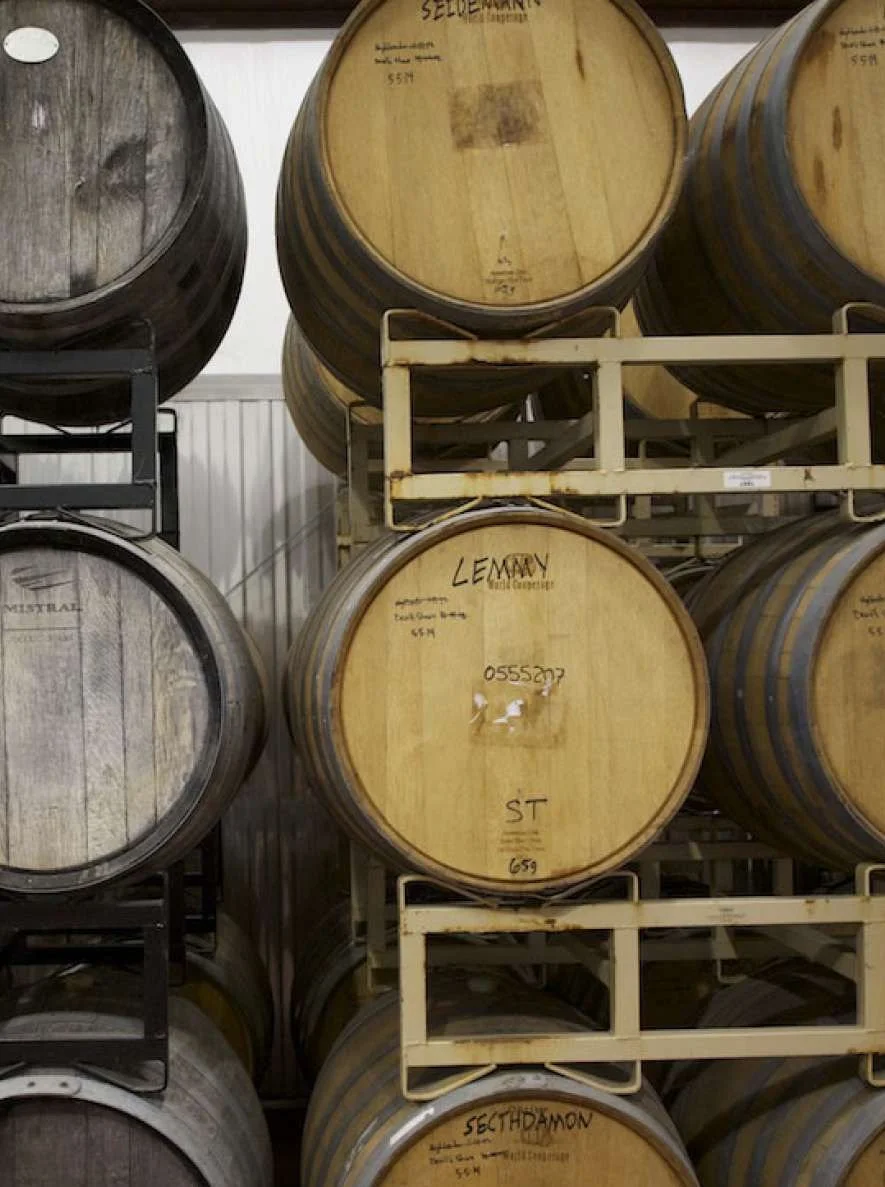 Real Spirits Distilling Co barrel aging facility.jpg