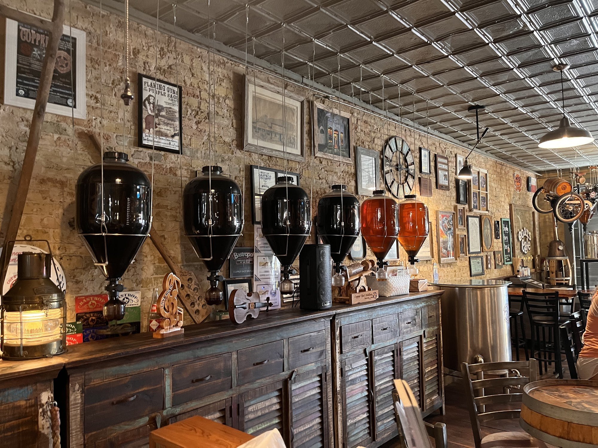 Copper Shot Distillery barrel room brick interior.jpg