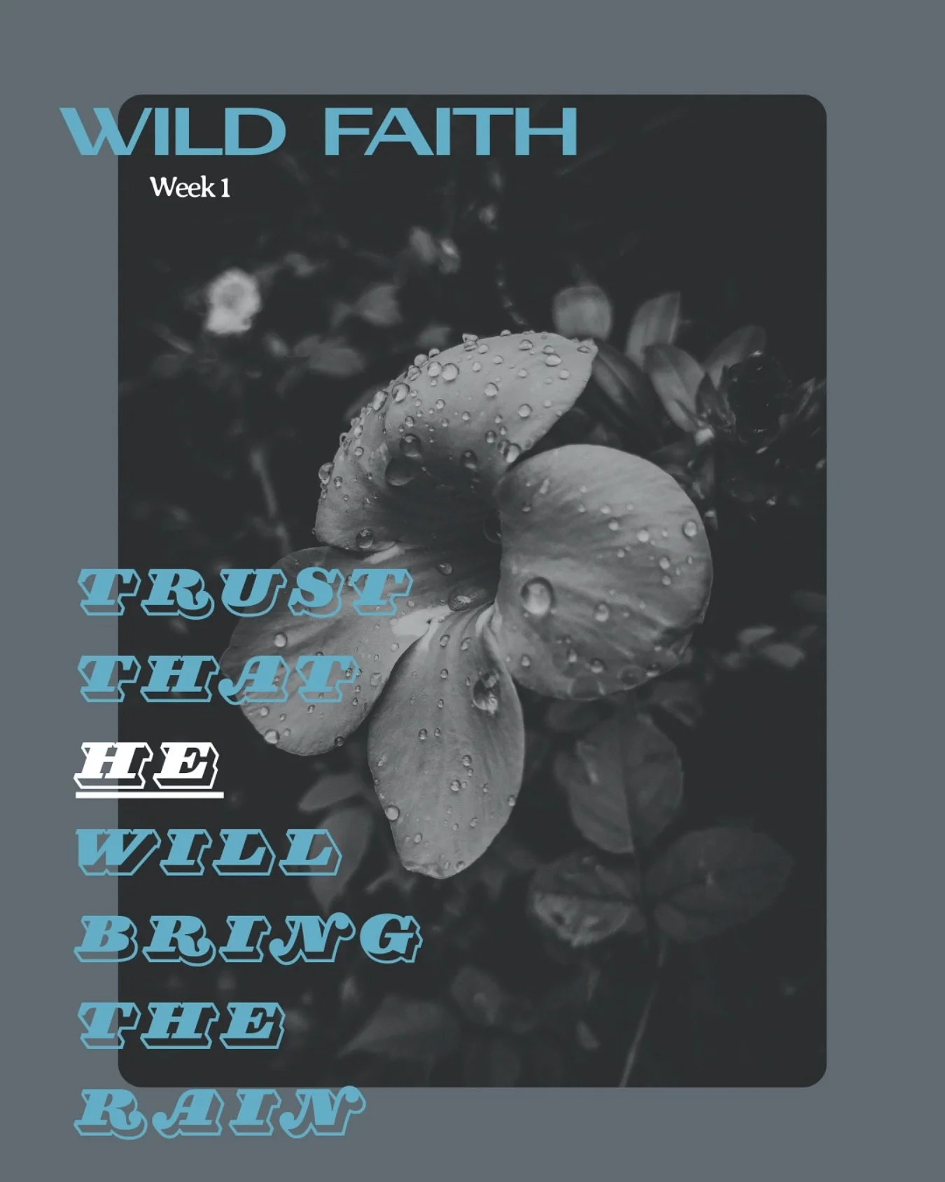 Ps 30:5
“For His anger lasts only a moment, but His favor lasts a lifetime; weeping may stay for the night, but rejoicing comes in the morning”
It requires FAITH to trust God’s process
Lean into Him today for He has GOOD PLANS f