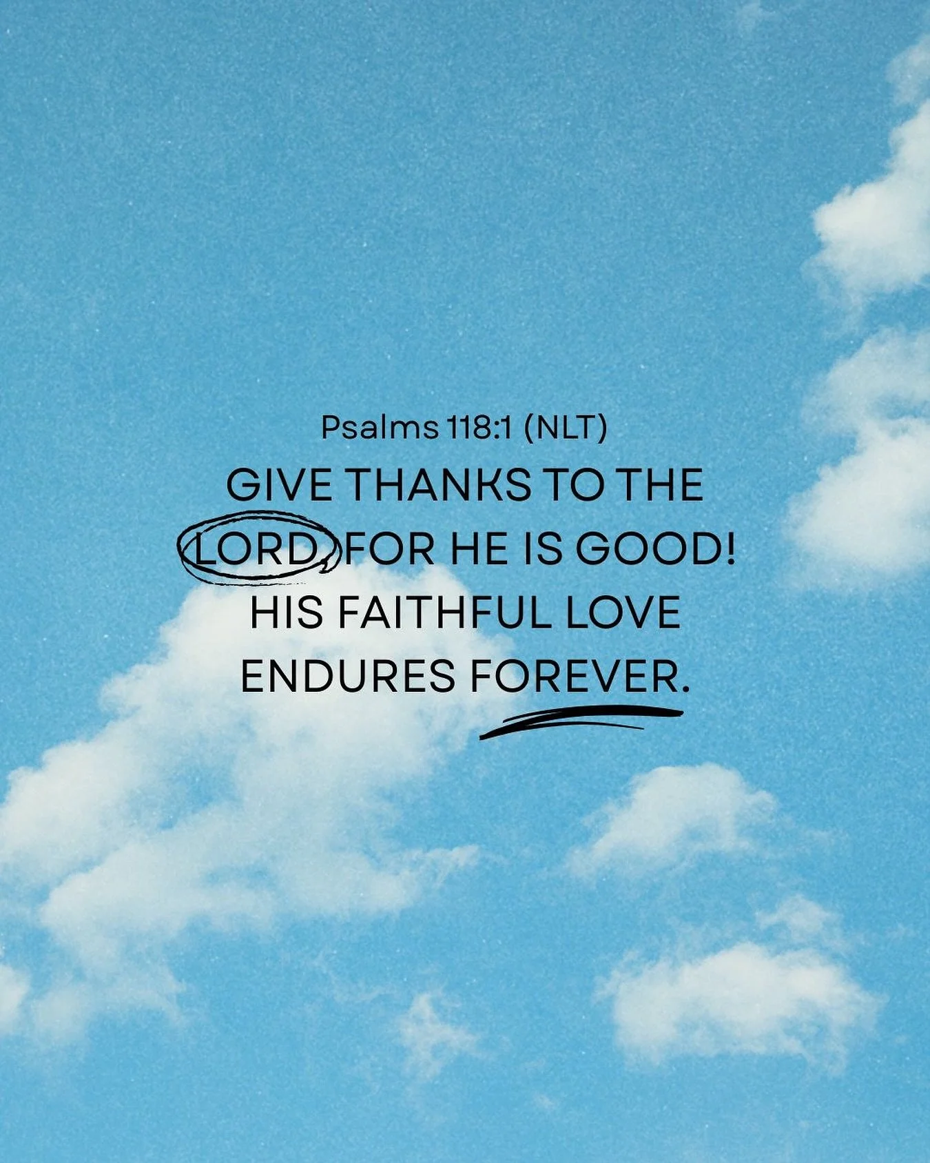 There is so much to be thankful for! Be sure and find time to let God know you are thankful for Him today🙌🏼