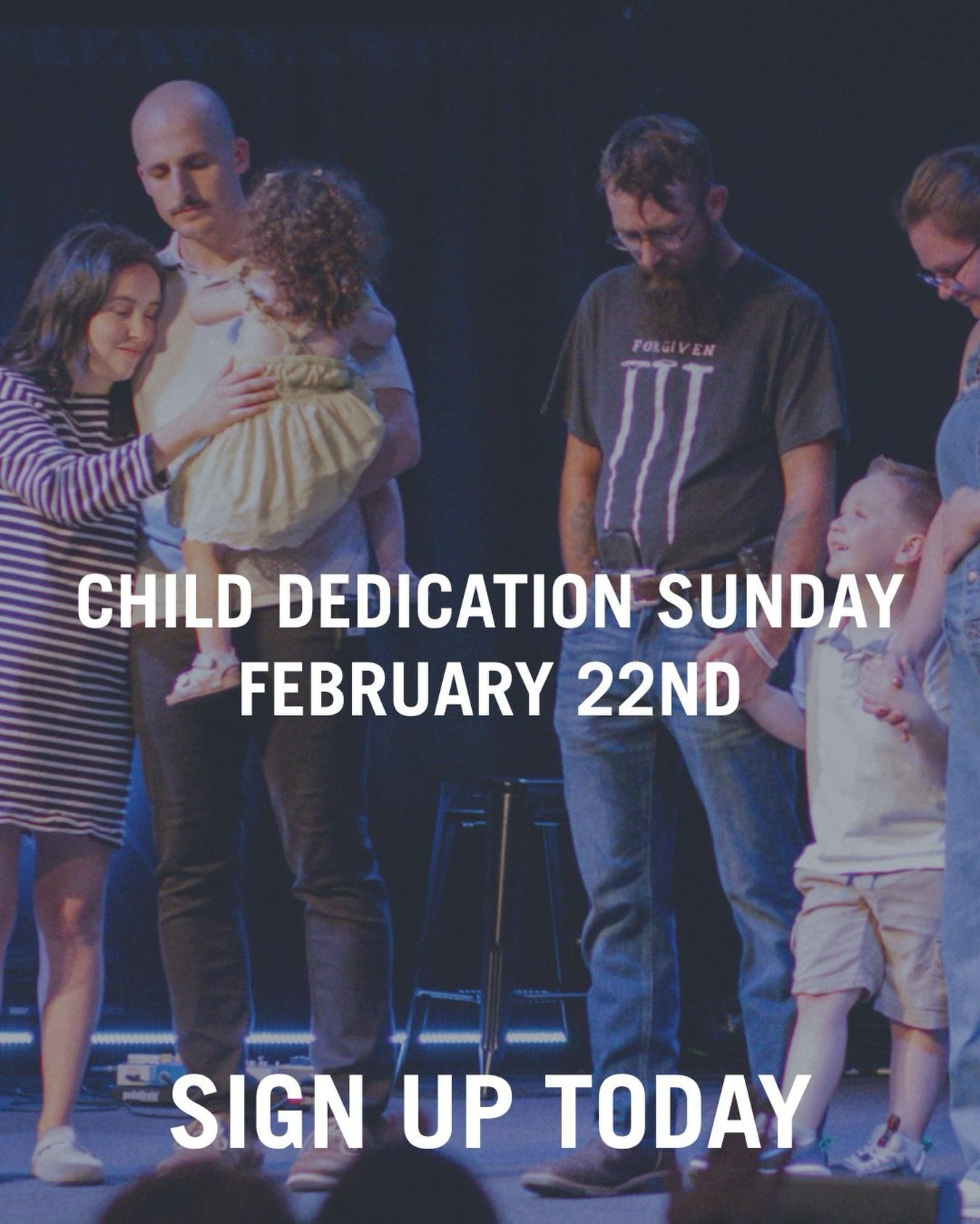 Child dedication is this Sunday! 

Sign up now at https://highridgemw.ccbchurch.com/goto/forms/3938/responses/new

We can&rsquo;t wait to join arms around our church family in this special part of service!