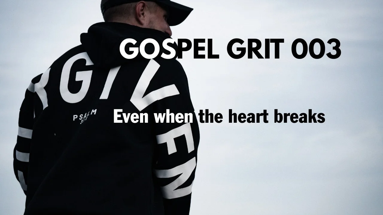 Gospel Grit episode 003 is out now!

Follow the link and tune in https://youtu.be/DgxAiwxaJ4E