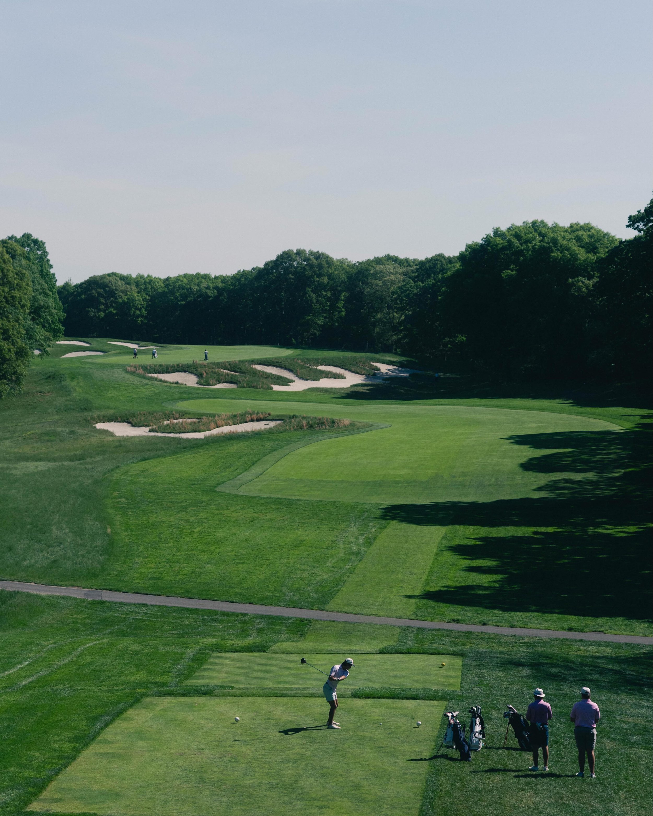 Black is as advertised &ndash; a behemoth meant for the highly skilled. It wasn't made easier by the 90&deg; heat and the early wake up, but we battled the best we could. That ice cold post-round beverages at the clubhouse were thoroughly deserved. T