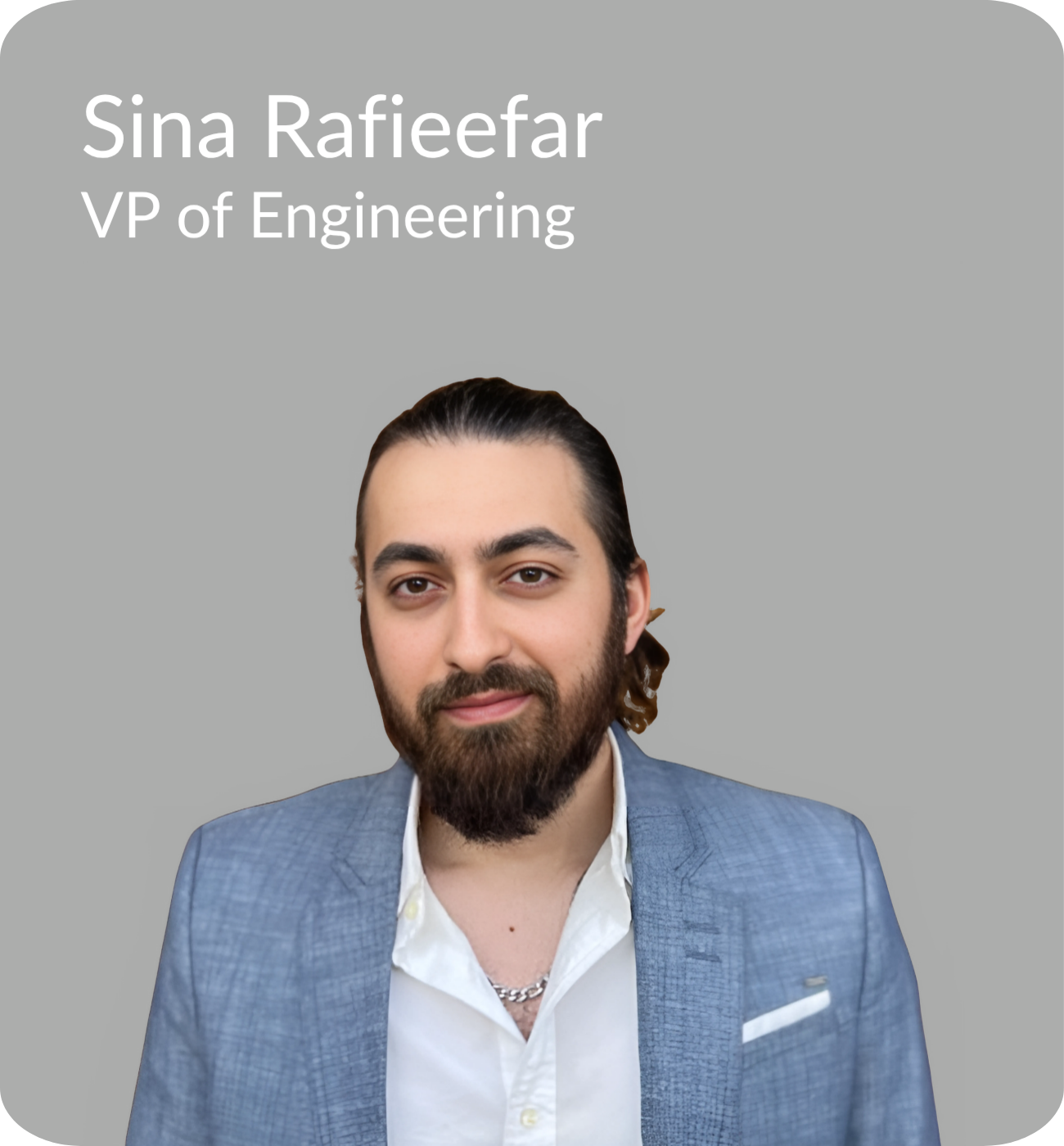 Sina Rafieefar Headshot