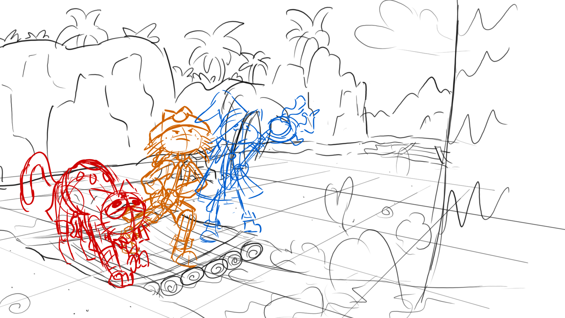 Boards for a trailer I'm making for my game, Axol's Quest