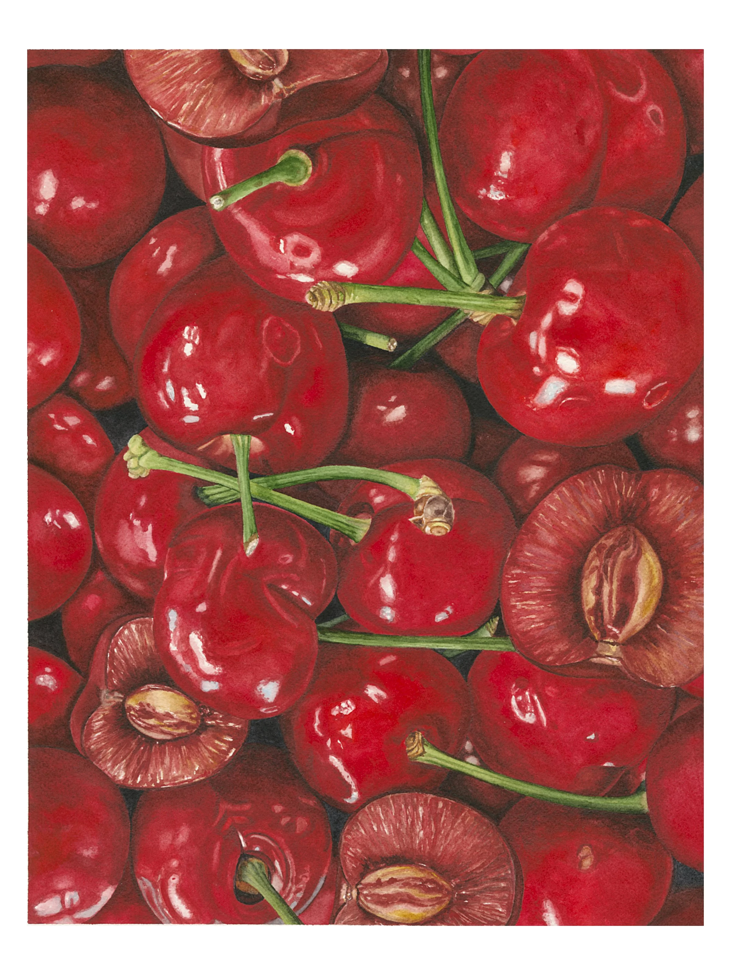 Cherrysh Each Other - GIclee Print