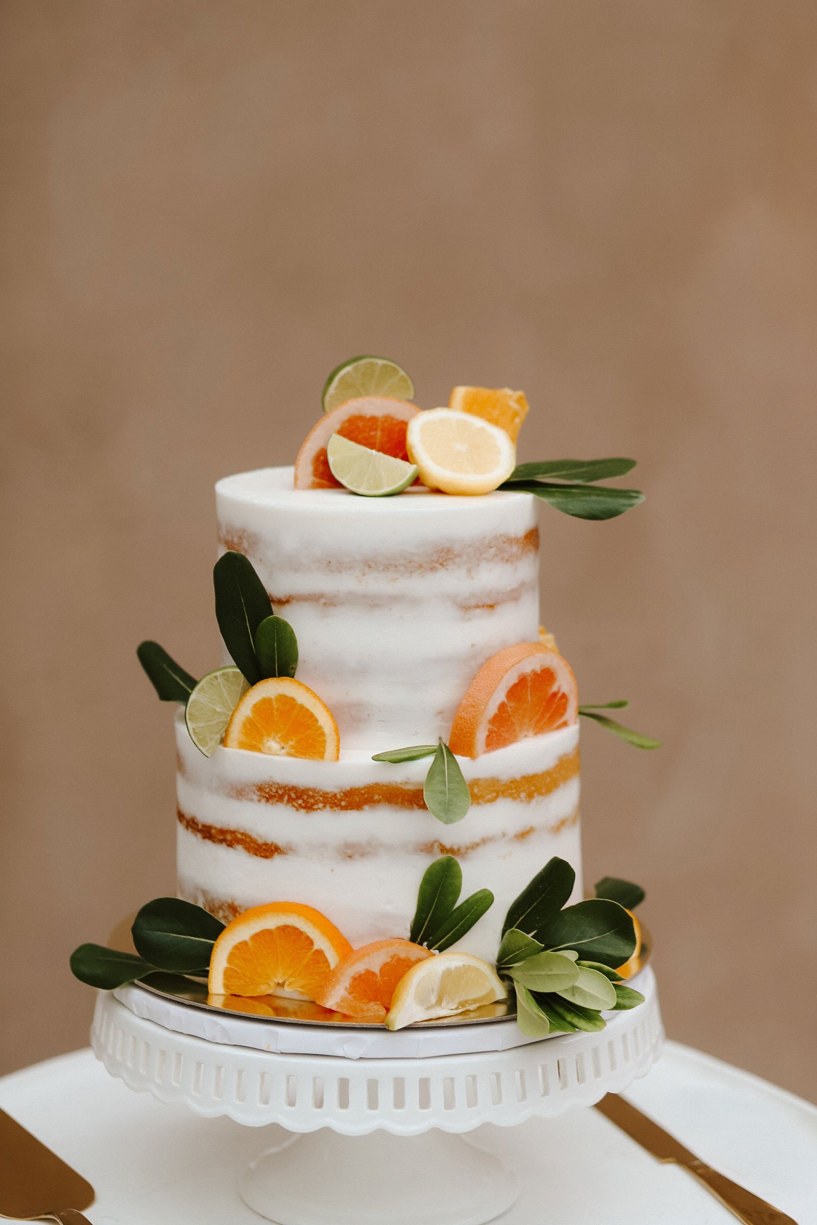 Cakes by Bebe citrus baby shower cake