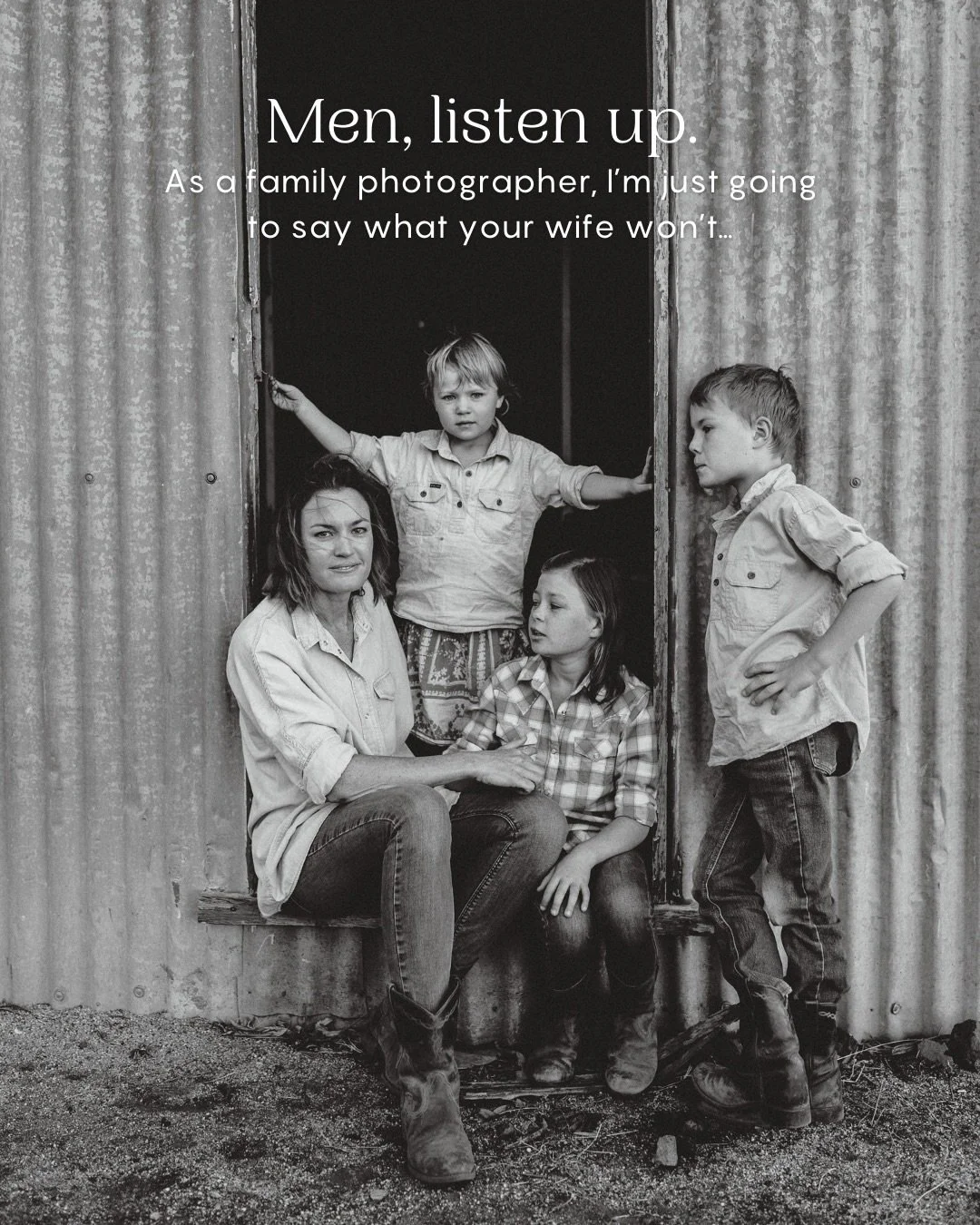 Ladies, tag your husband/partner/baby daddy/sugar daddy.

If you want to be in photos with your people in 2026 and you&rsquo;ve been dropping hints but old mate isn&rsquo;t picking them up, let&rsquo;s try this.

#toowoombaphotographer #brisbanephoto