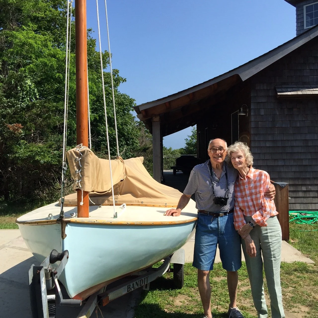 Marvin and his wife Loes, 2023