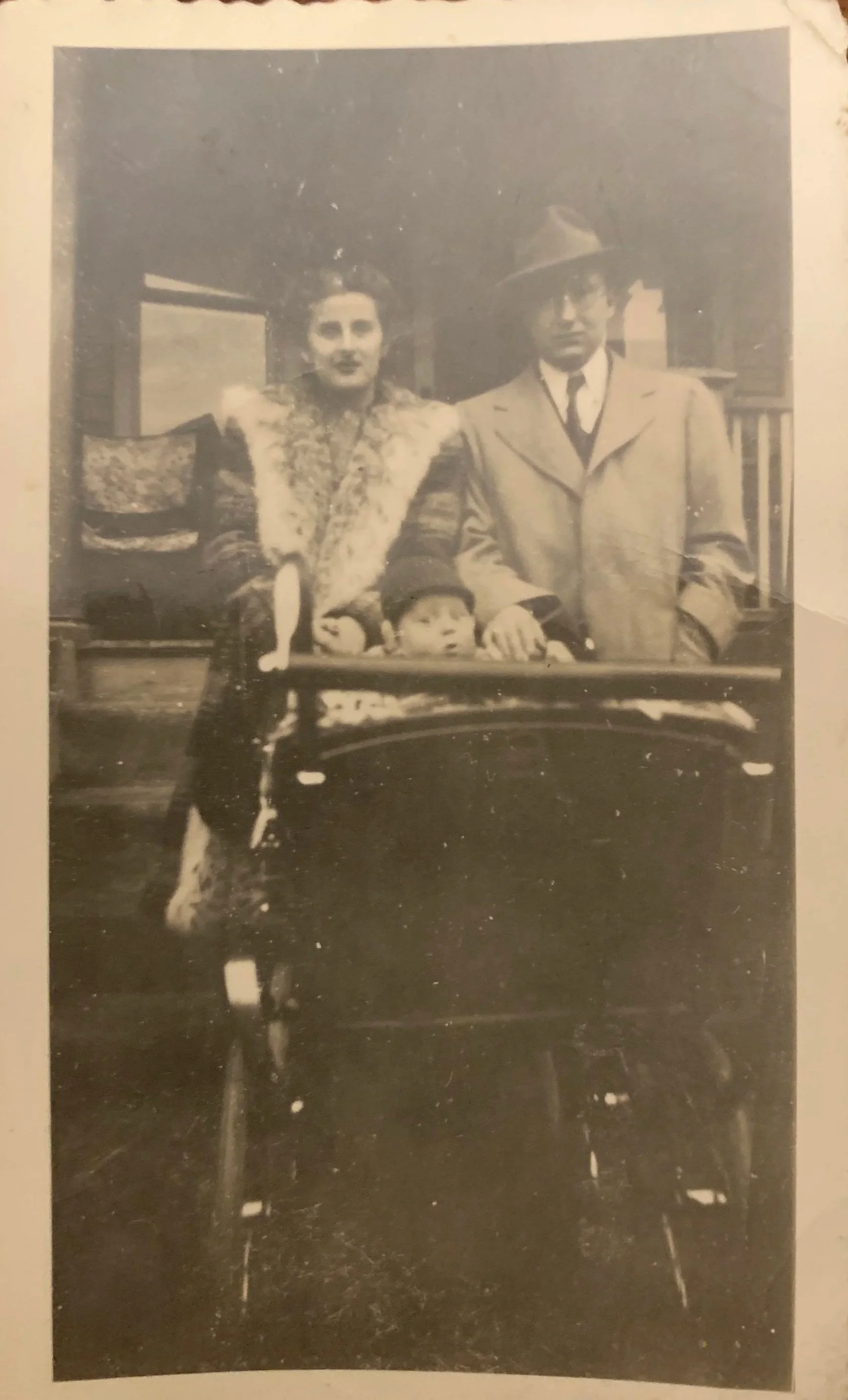 Grandpa Saul, Grandma Ruth, and our dad Julian
