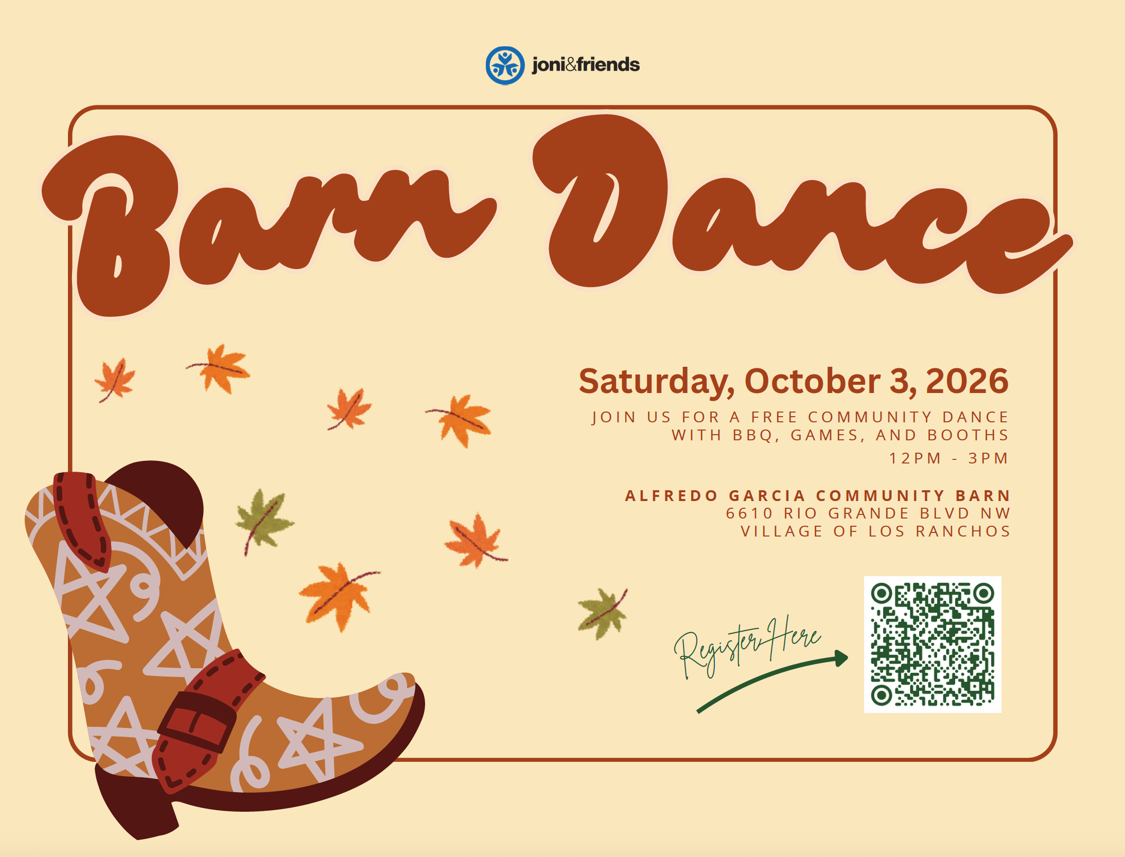 Joni &amp; Friends NM Annual Barn Dance