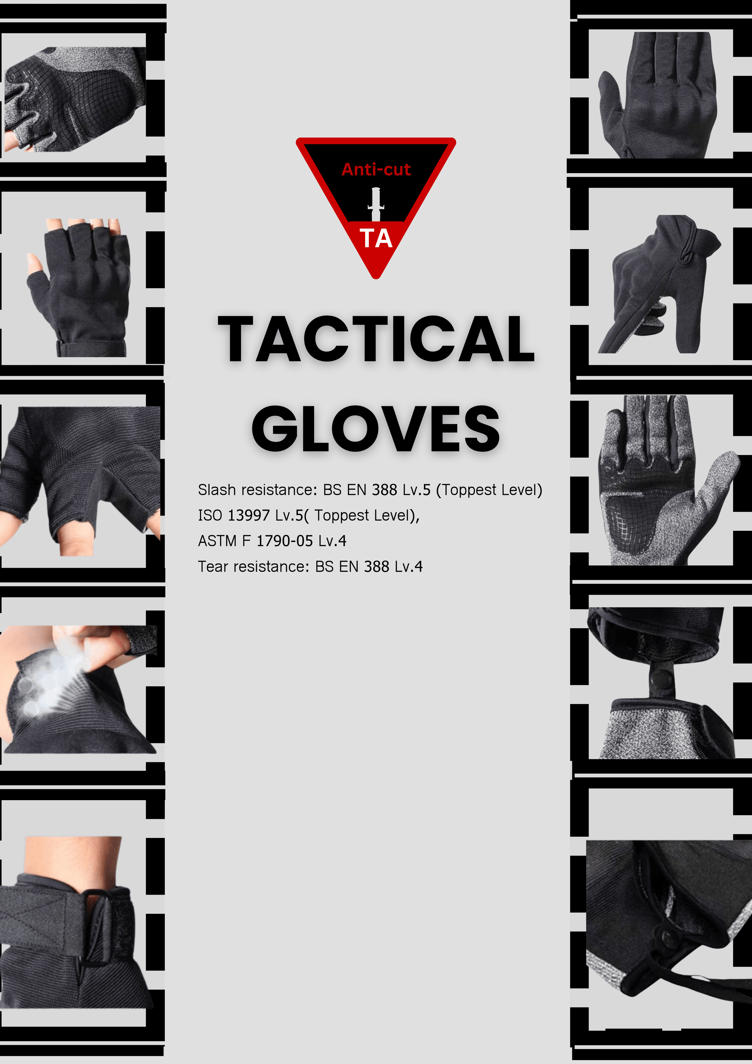 Protection Accessory model Tactical Gloves
