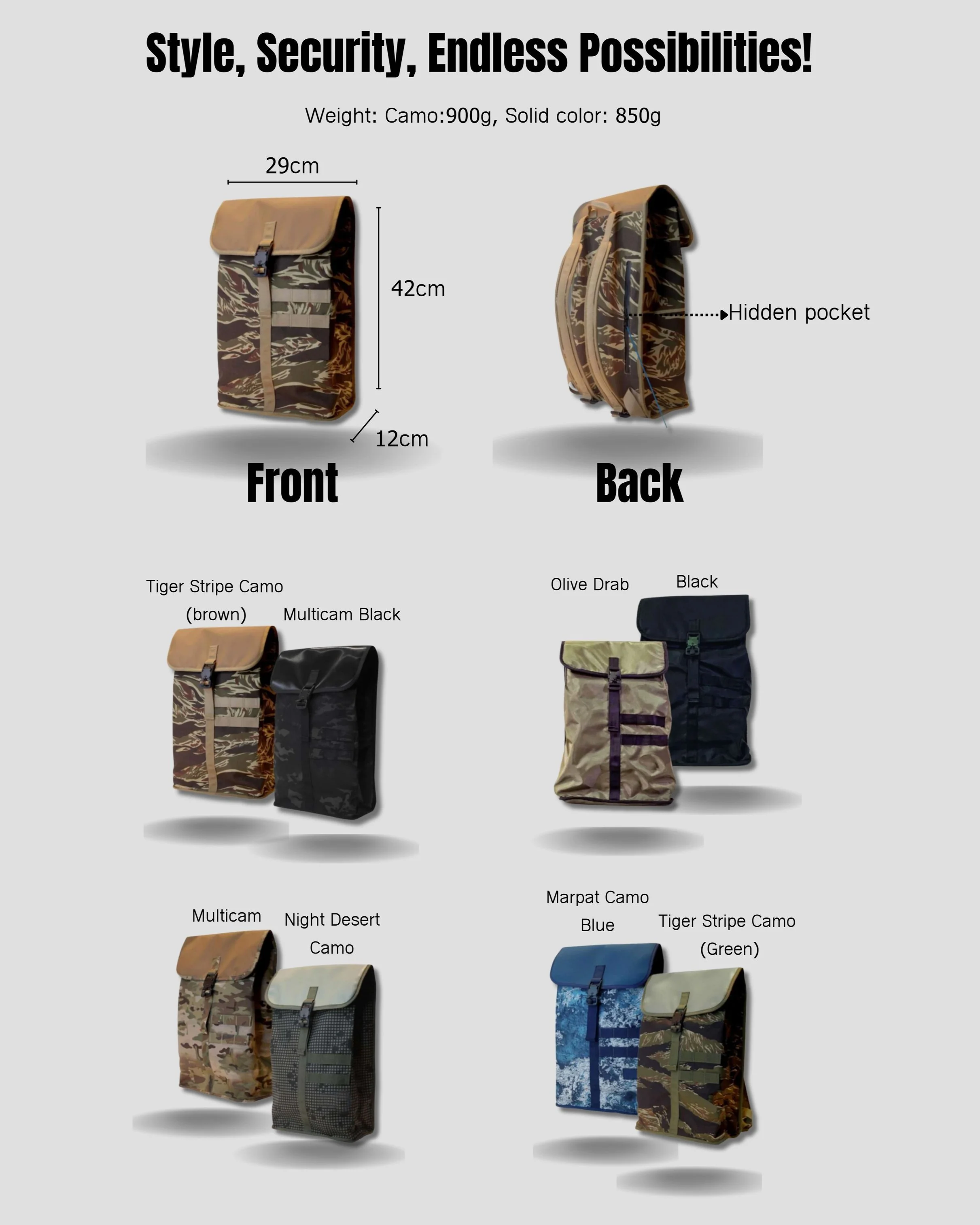 Protection Accessory model Alpha Bulletproof Backpack